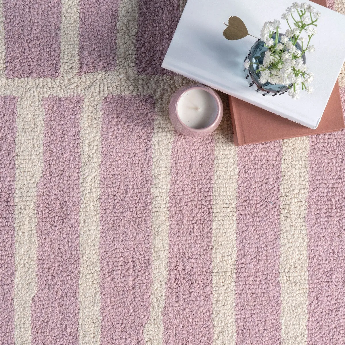 Nuloom Roxane Contempoary Striped Area Rug