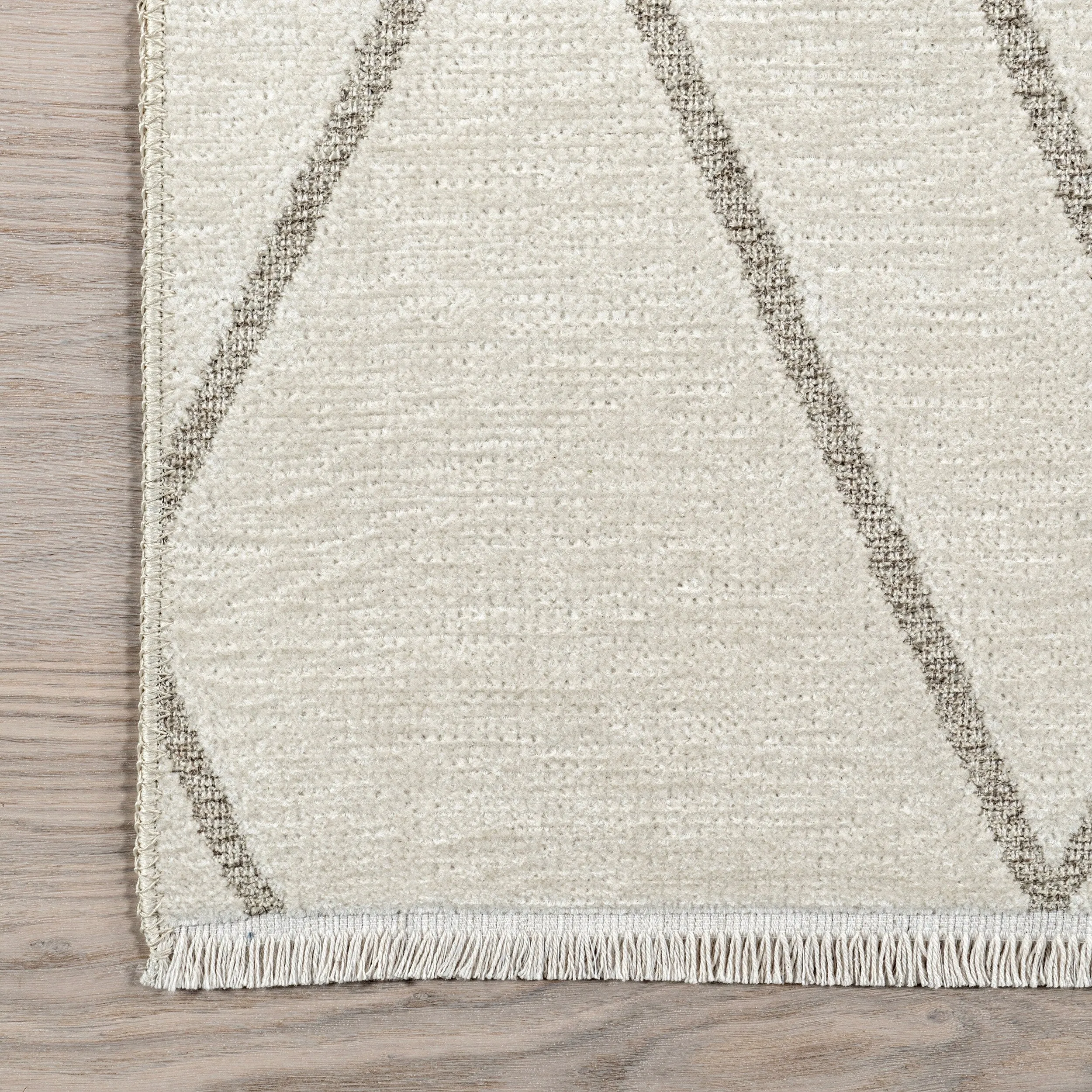 Nuloom Sinclair SuperiorWash Lattice Reversible Machine Washable Area Rug