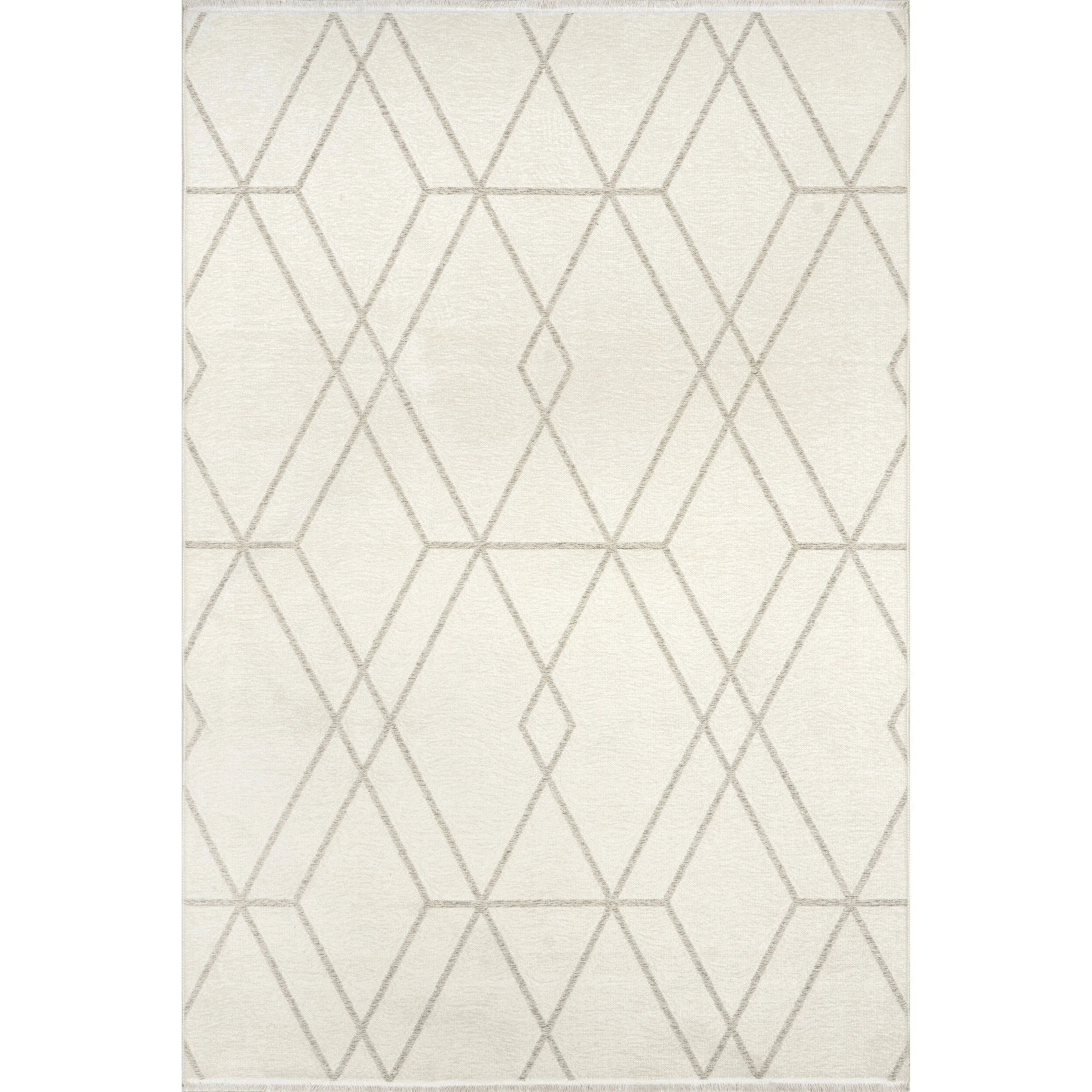 Nuloom Sinclair SuperiorWash Lattice Reversible Machine Washable Area Rug