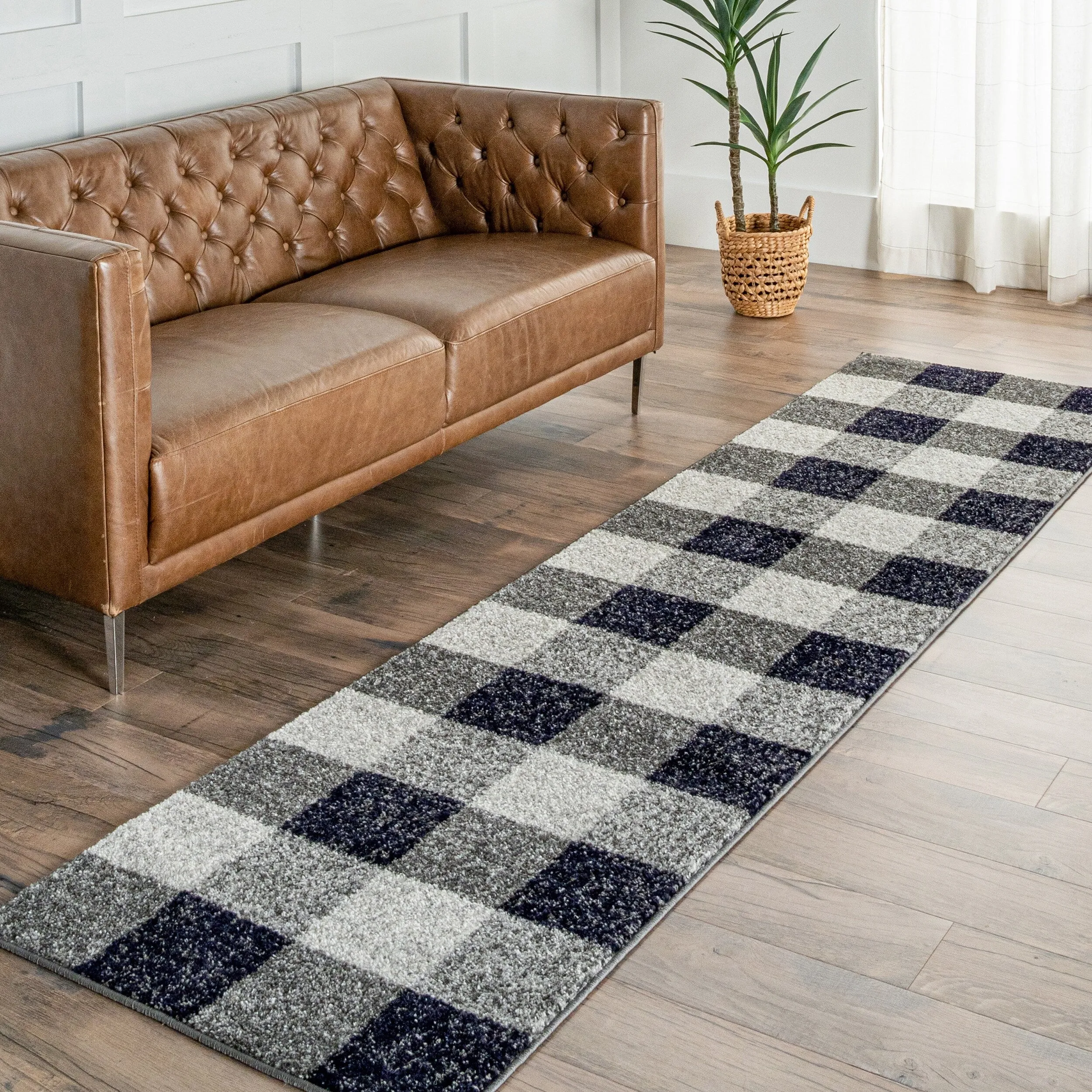 Nuloom Smoky Buffalo Plaid Area Rug
