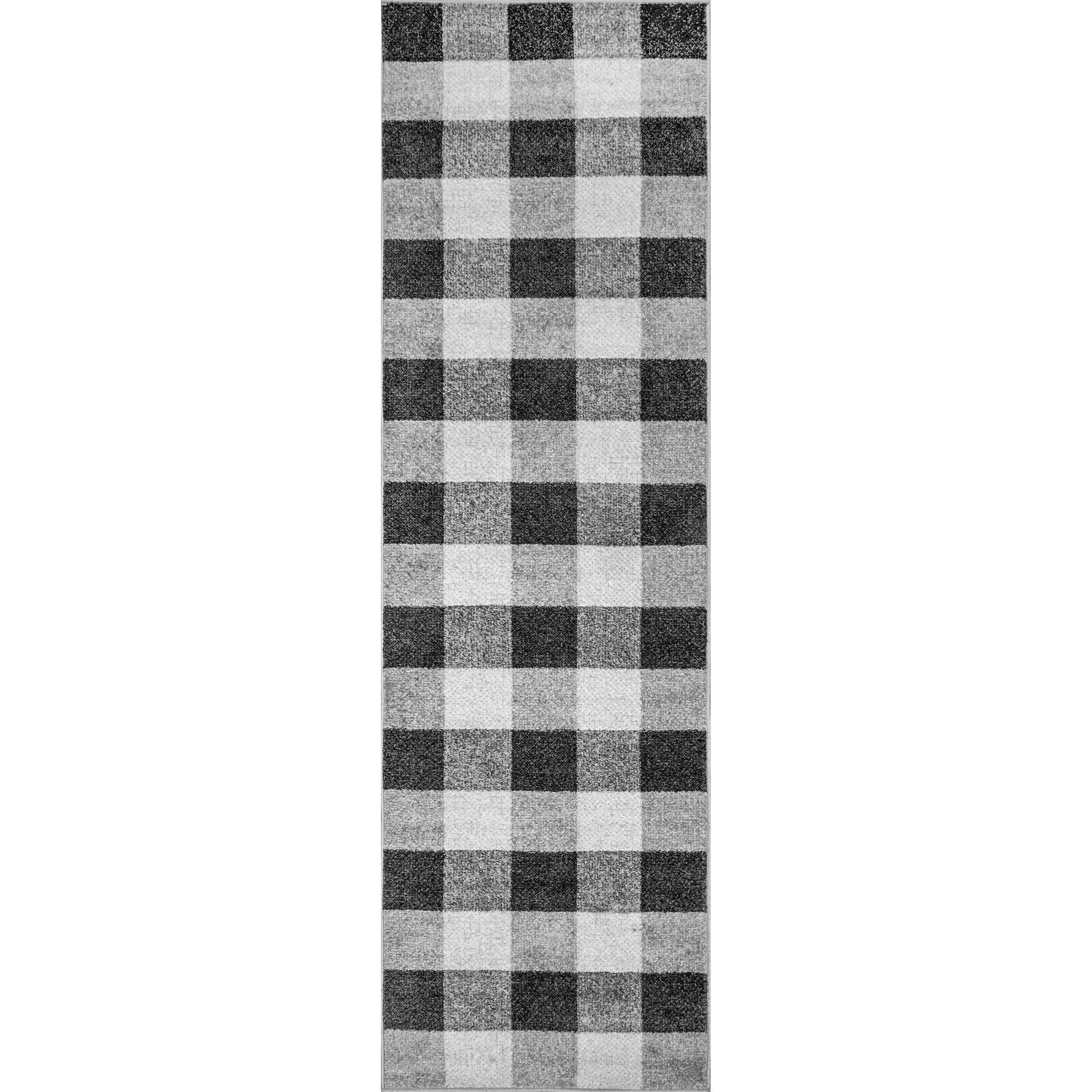 Nuloom Smoky Buffalo Plaid Area Rug