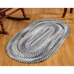 Ombre Soft Chenille Braided Rugs