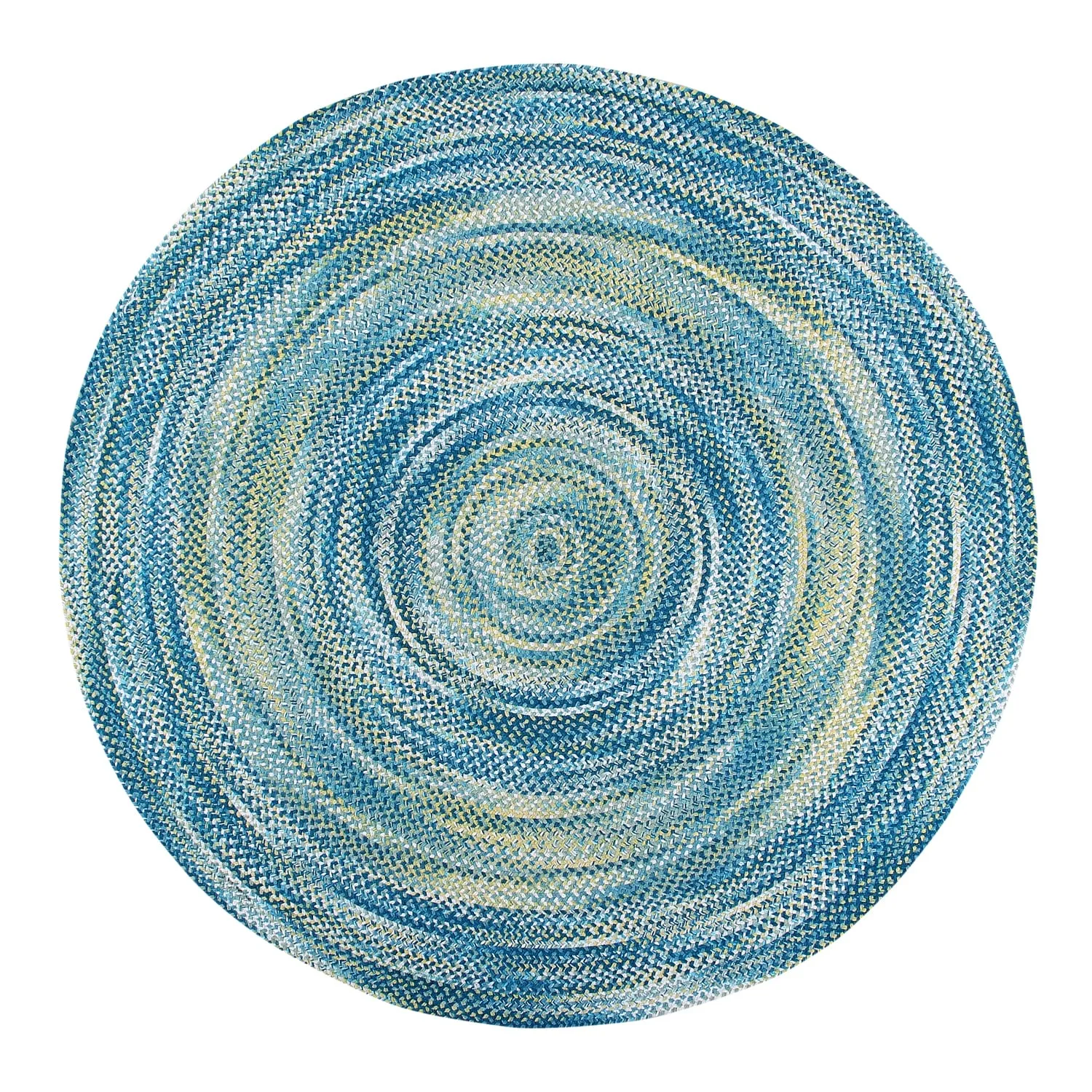 Ombre Soft Chenille Braided Rugs