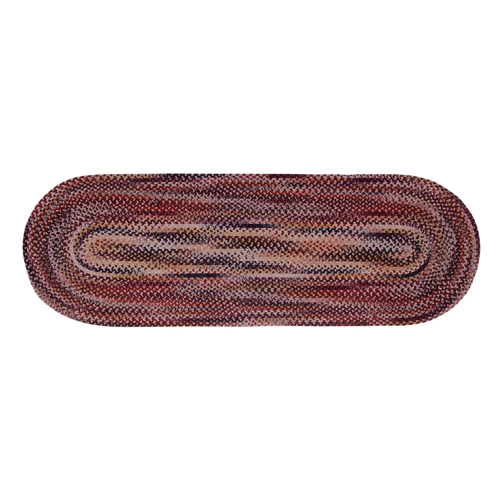 Ombre Soft Chenille Braided Rugs