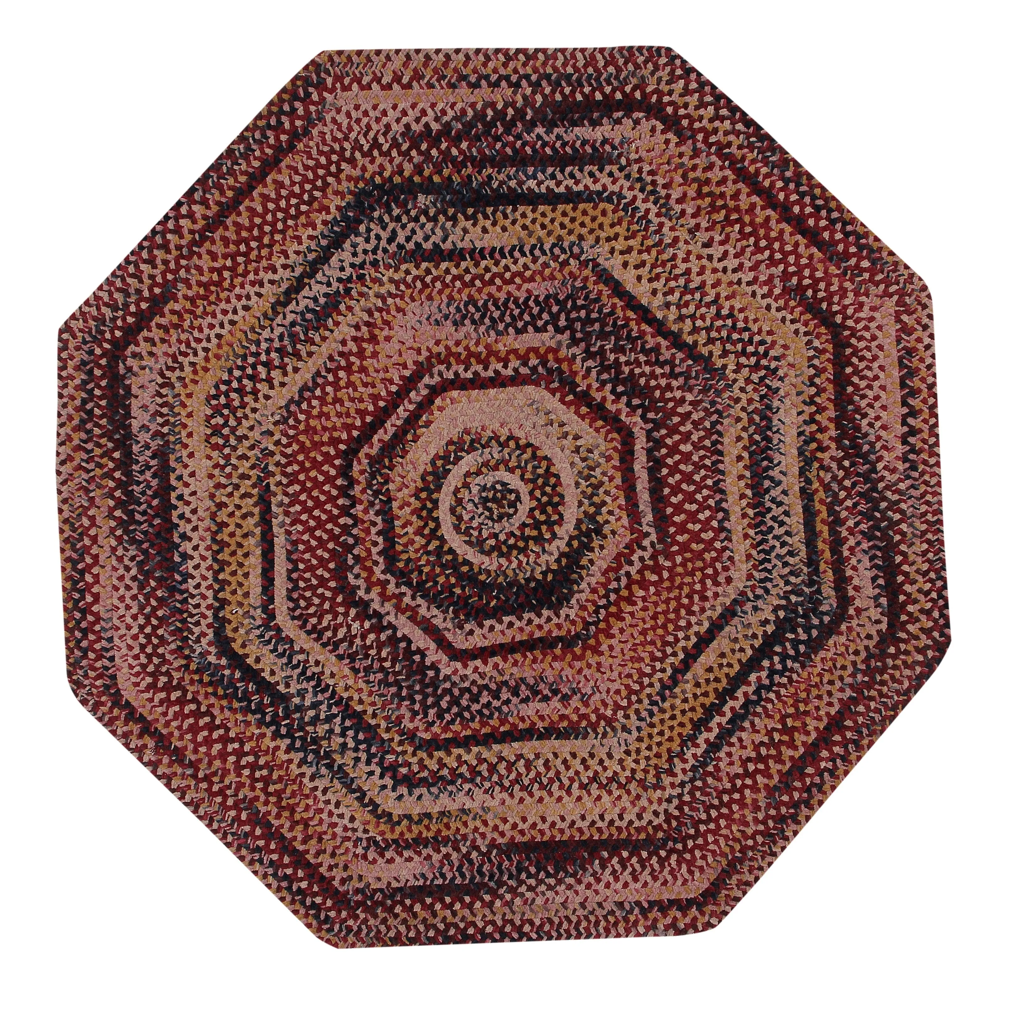 Ombre Soft Chenille Braided Rugs