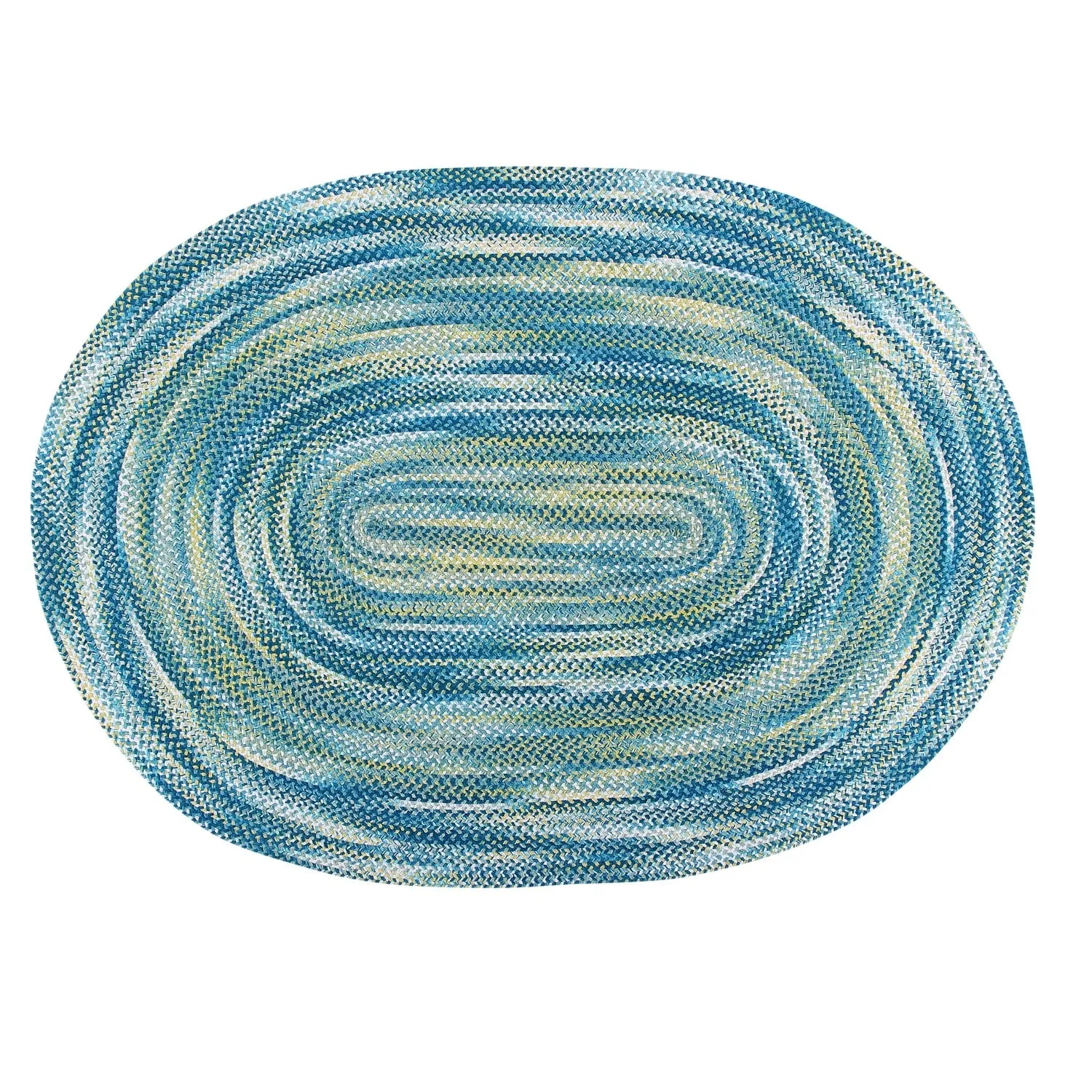 Ombre Soft Chenille Braided Rugs