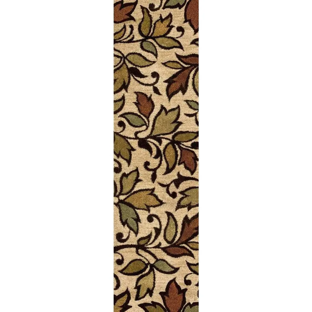 Orian Rugs Carolina Wild Getty Floral Stain Resistant Area Rug
