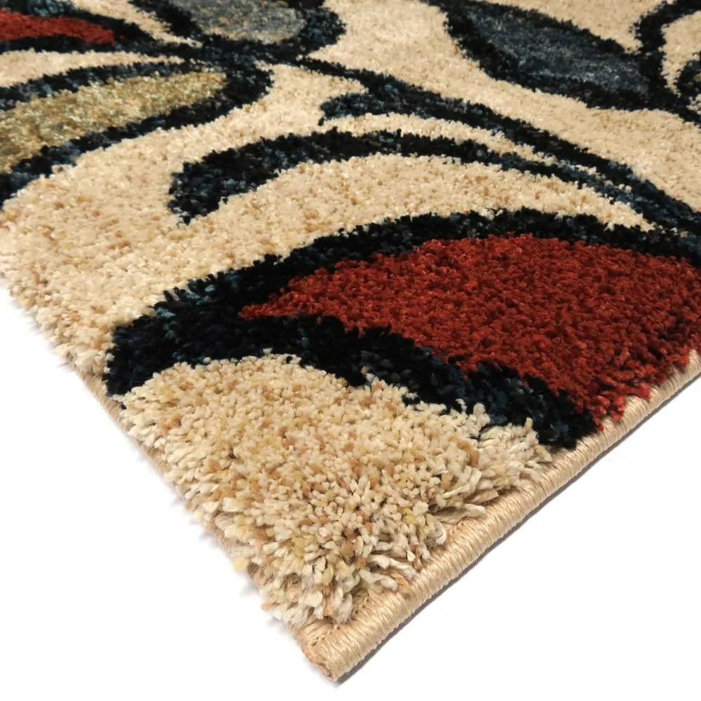 Orian Rugs Carolina Wild Getty Floral Stain Resistant Area Rug