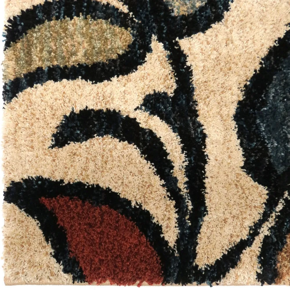 Orian Rugs Carolina Wild Getty Floral Stain Resistant Area Rug