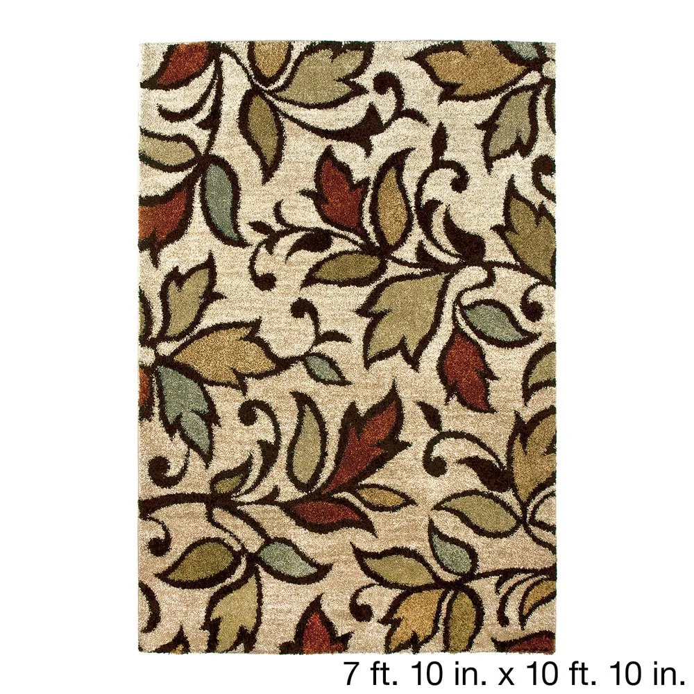 Orian Rugs Carolina Wild Getty Floral Stain Resistant Area Rug