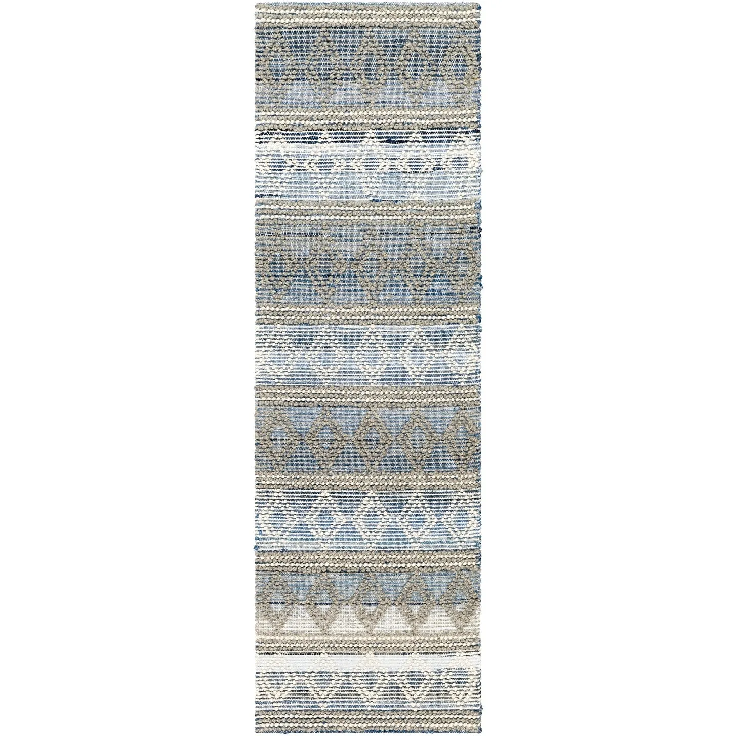 Oriana Handmade Farmhouse Cotton & Wool Area Rug