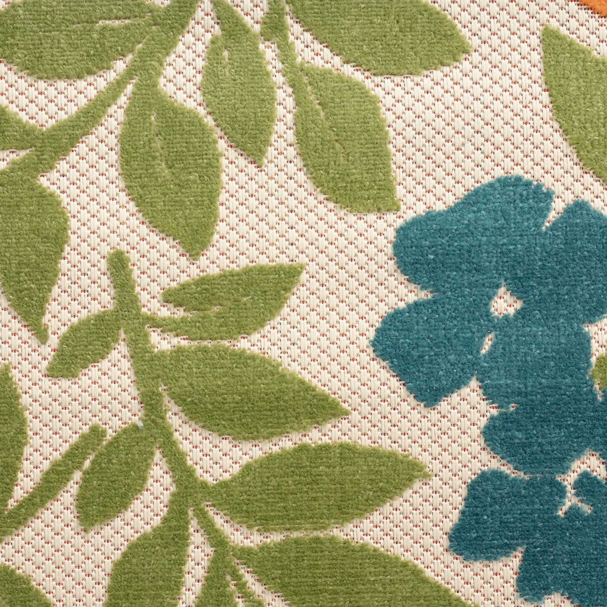 Origin Coastal Floral Indoor/Outdoor Area Rug