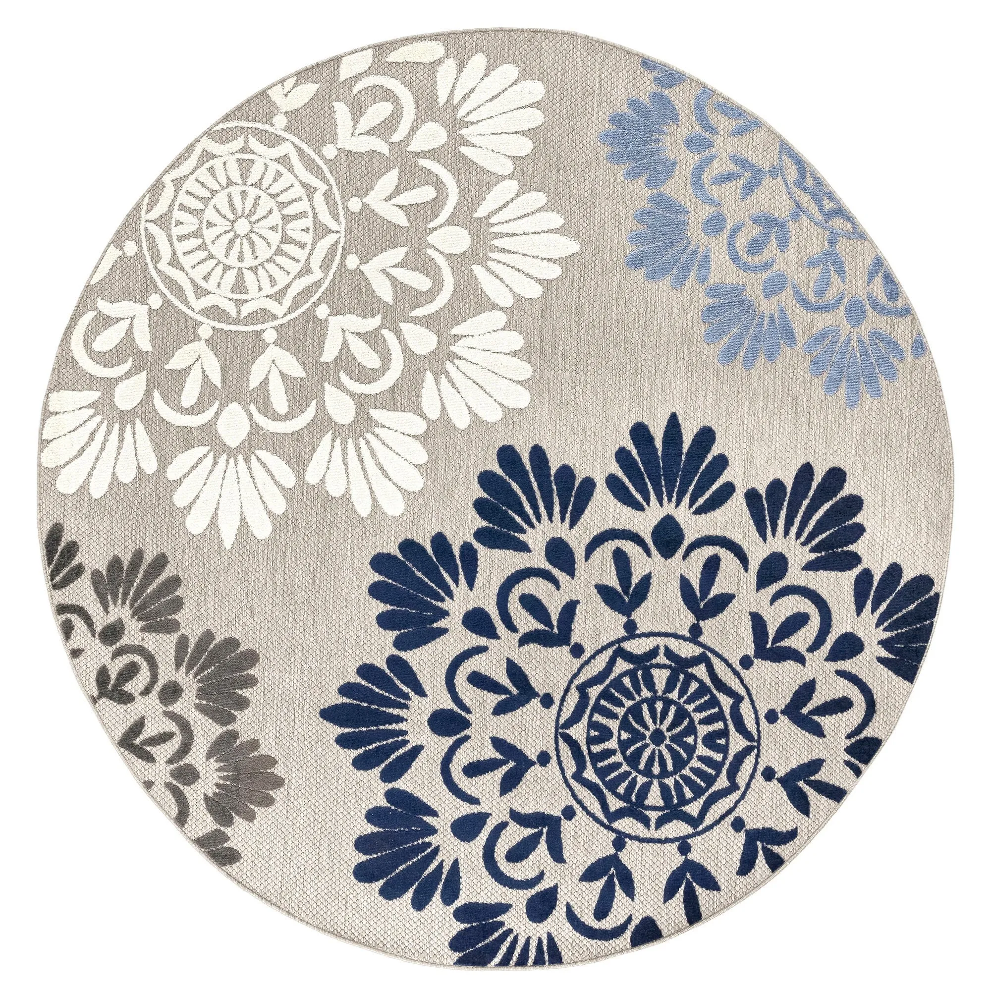 Origin Coastal Floral Indoor/Outdoor Area Rug