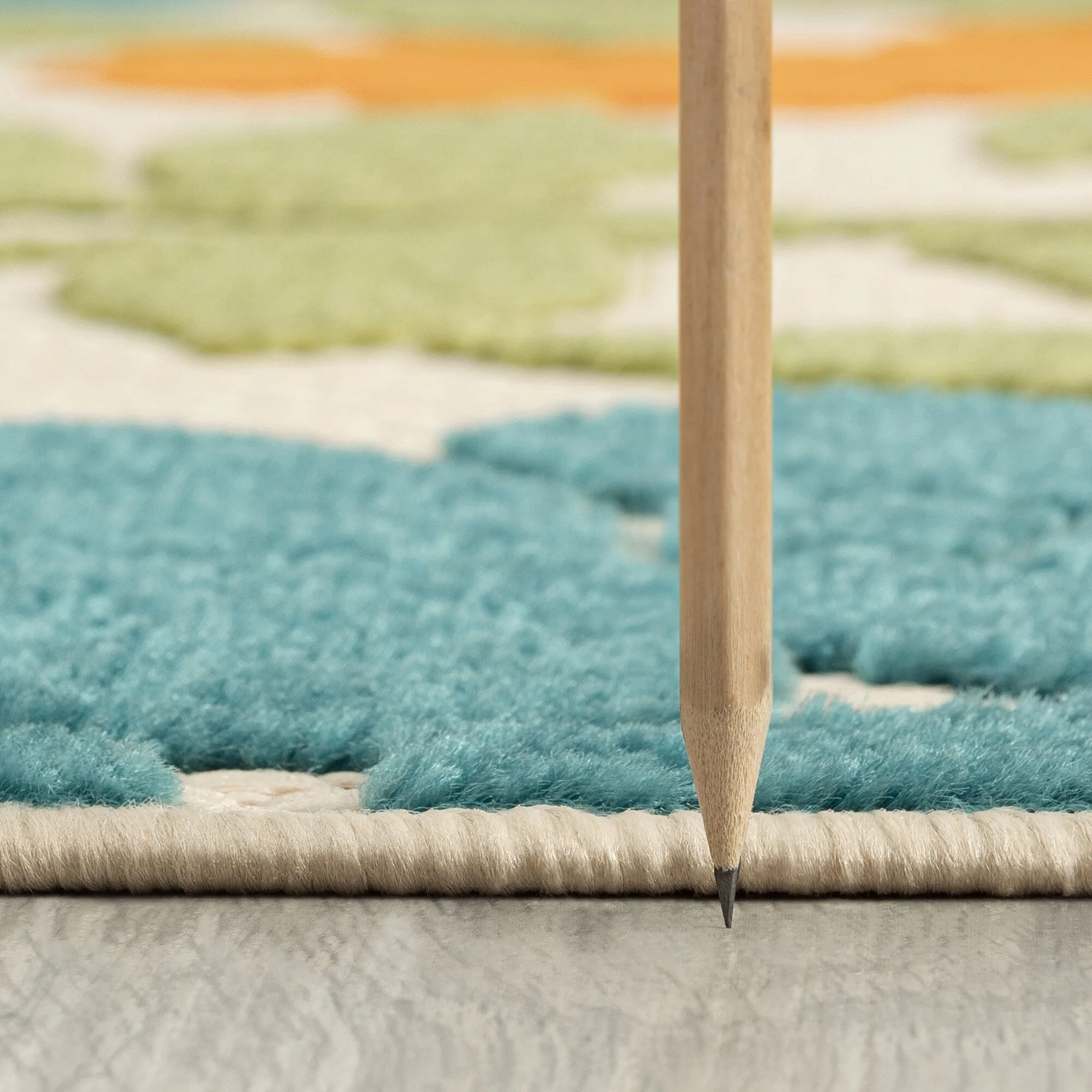 Origin Coastal Floral Indoor/Outdoor Area Rug