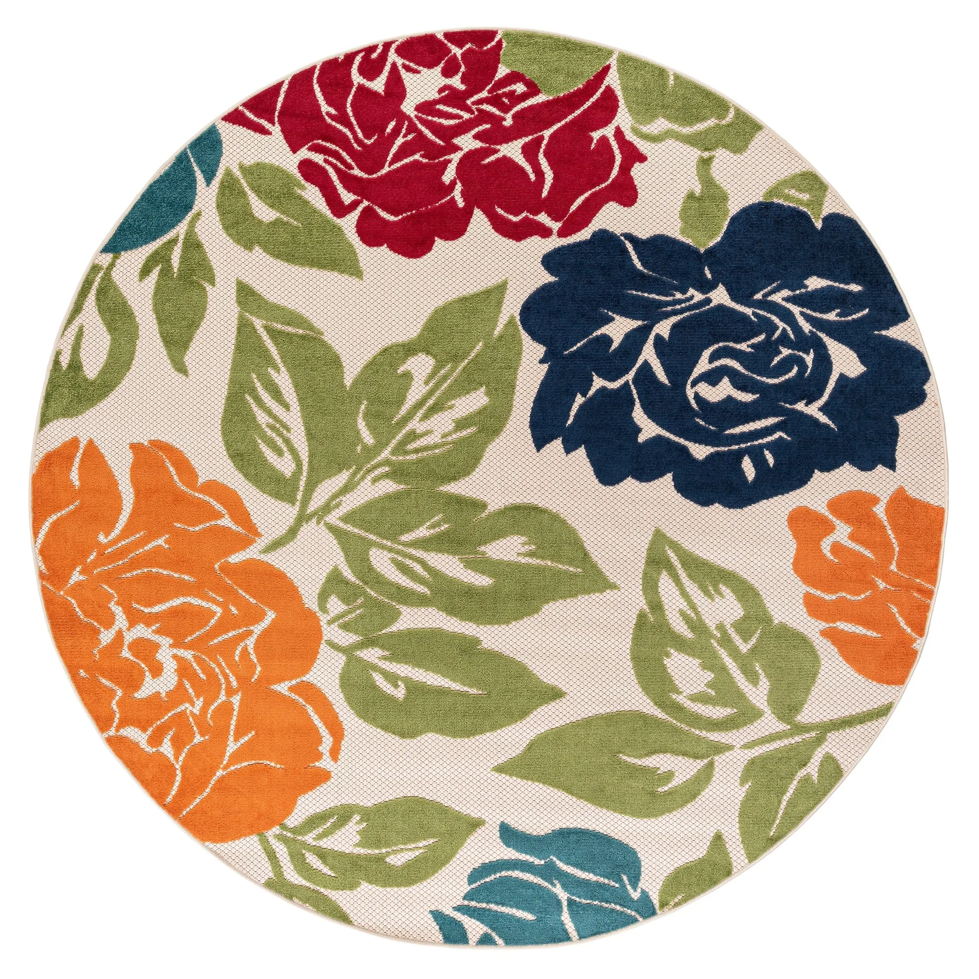 Origin Coastal Floral Indoor/Outdoor Area Rug