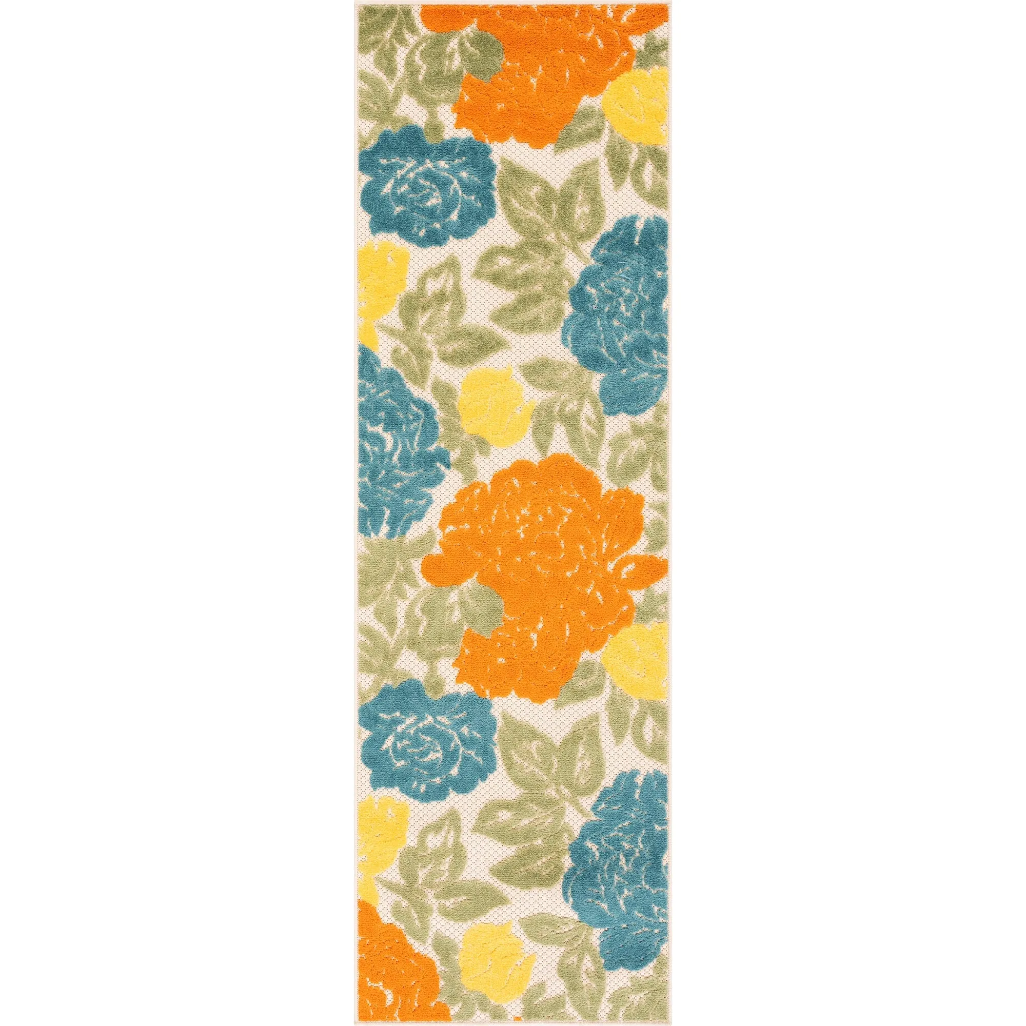 Origin Coastal Floral Indoor/Outdoor Area Rug