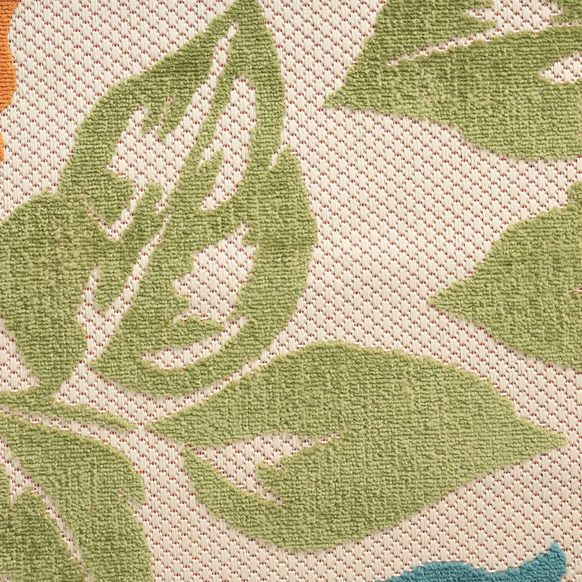 Origin Coastal Floral Indoor/Outdoor Area Rug