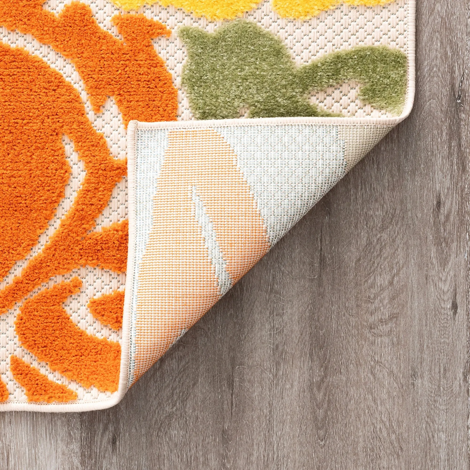 Origin Coastal Floral Indoor/Outdoor Area Rug
