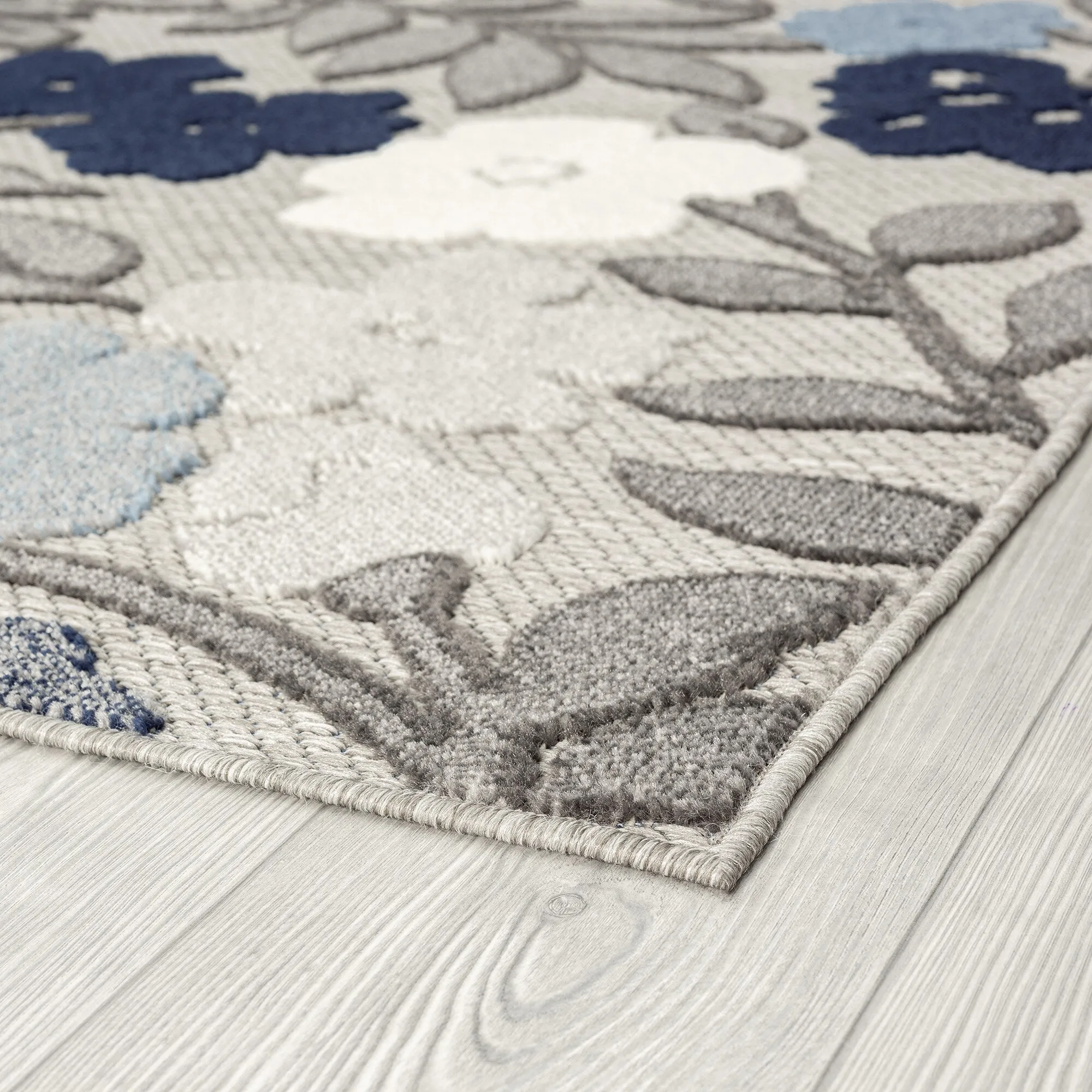 Origin Coastal Floral Indoor/Outdoor Area Rug