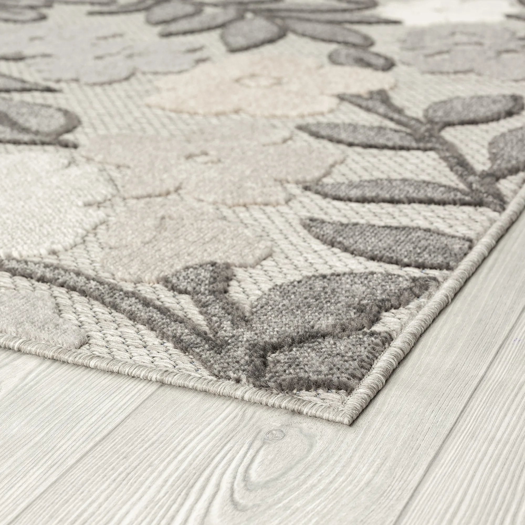 Origin Coastal Floral Indoor/Outdoor Area Rug