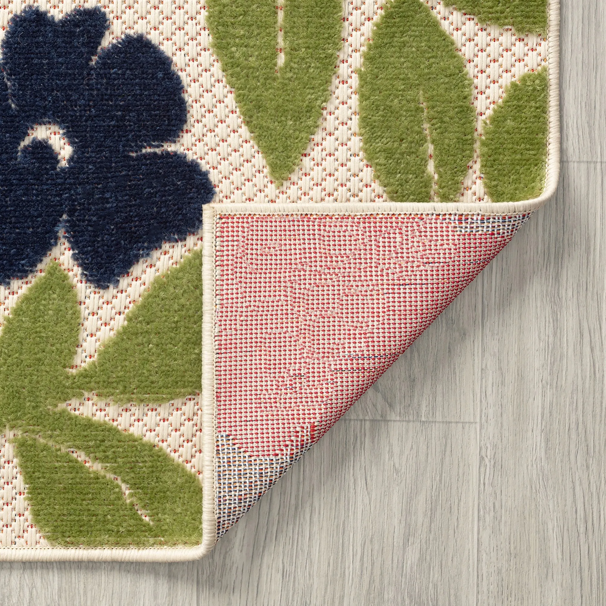 Origin Coastal Floral Indoor/Outdoor Area Rug