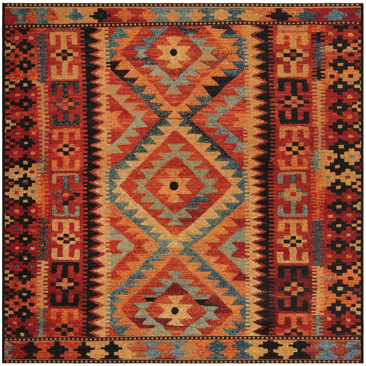 Outdoor Bounder Collection Area Rug