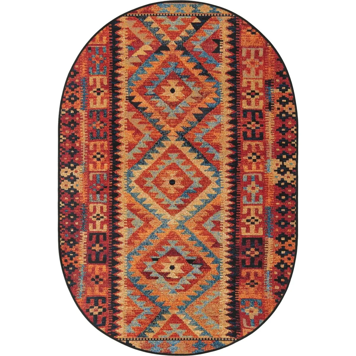 Outdoor Bounder Collection Area Rug