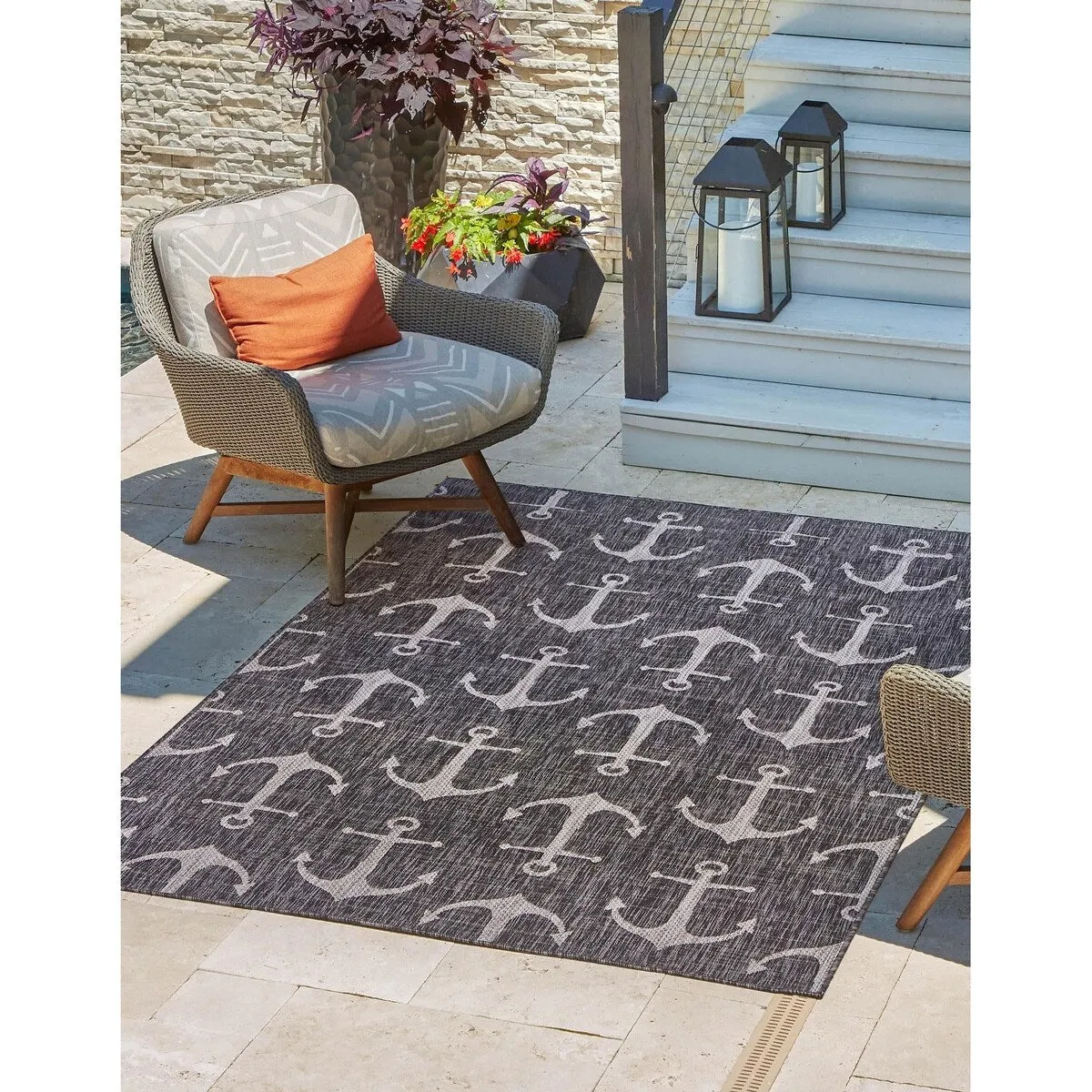 Outdoor Trisha Collection Area Rug
