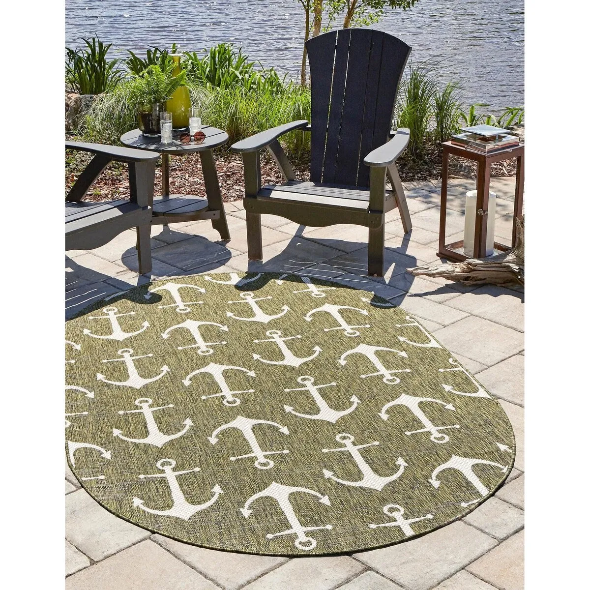 Outdoor Trisha Collection Area Rug
