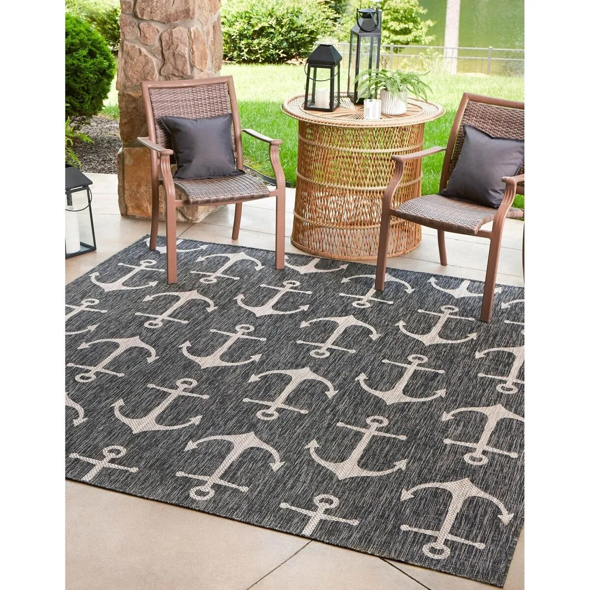 Outdoor Trisha Collection Area Rug
