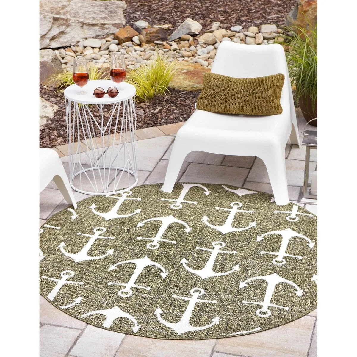 Outdoor Trisha Collection Area Rug