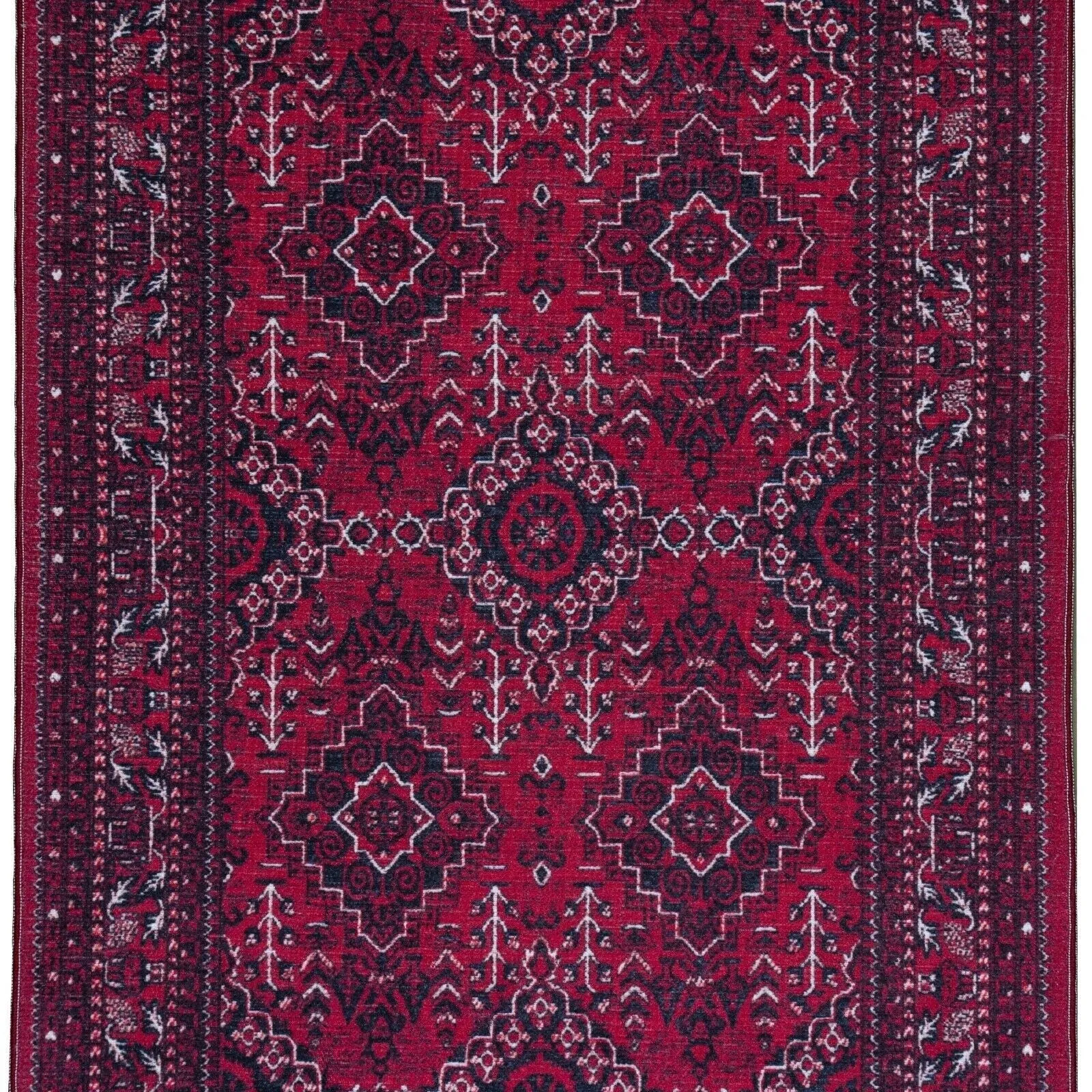 Playa Rug Denali Design. Machine Washable - Eco Friendly. Non-Slip Backing. Stain-Resistant Area Rug/Runner Rug