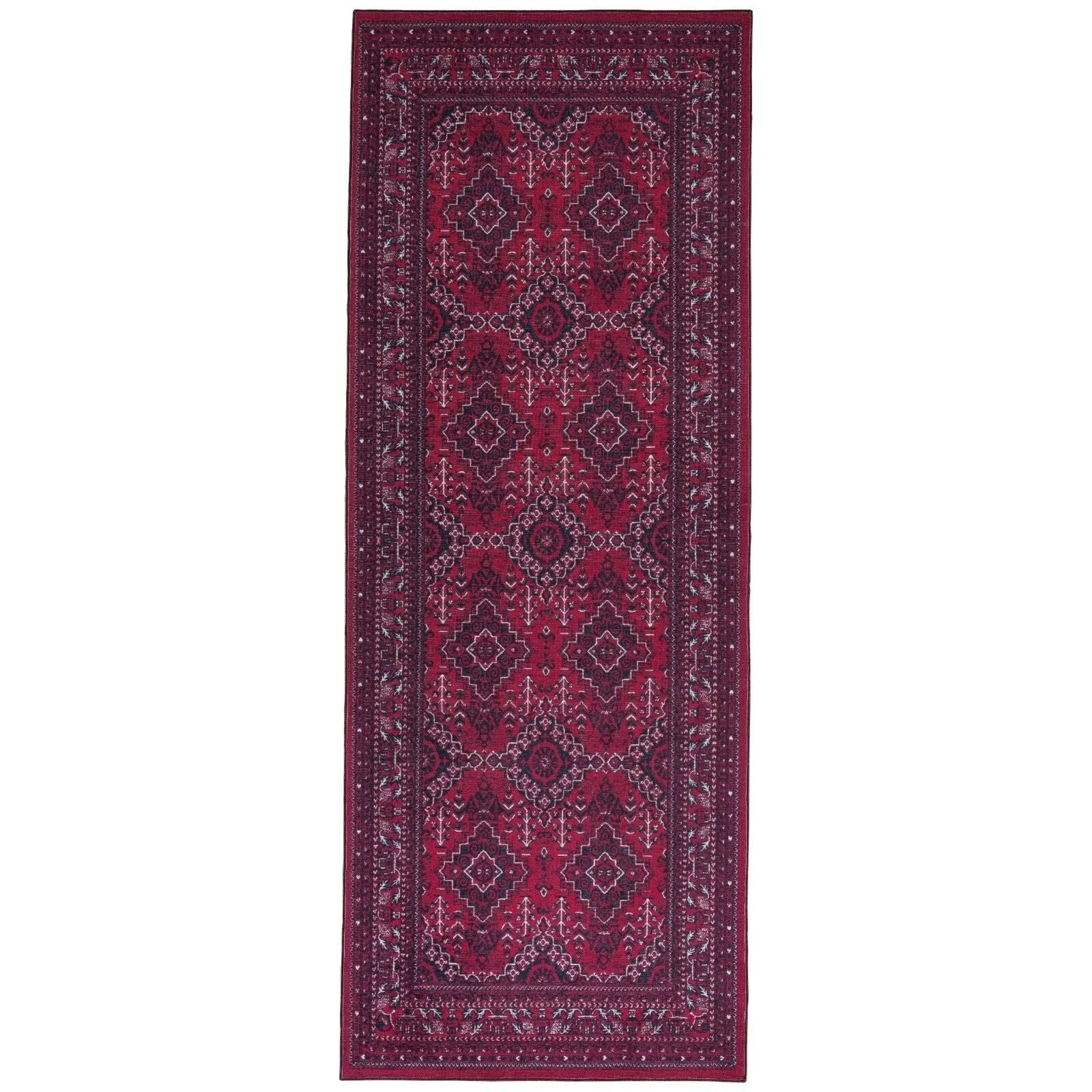 Playa Rug Denali Design. Machine Washable - Eco Friendly. Non-Slip Backing. Stain-Resistant Area Rug/Runner Rug