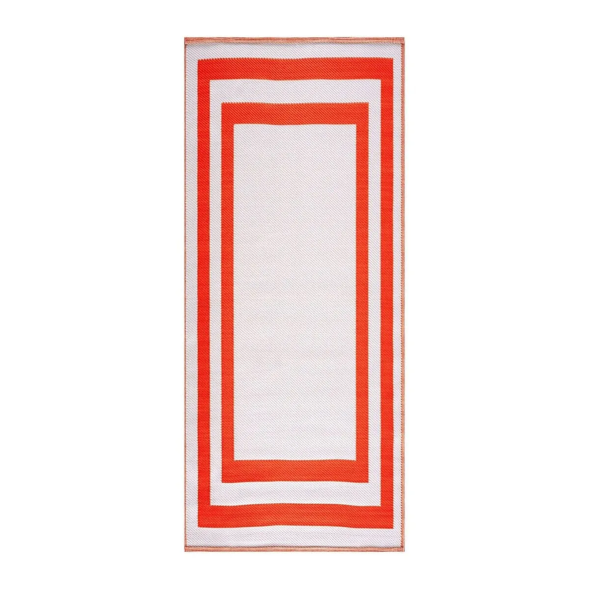 Playa Rug Outdoor Recycled Reversible Plastic Folded Mat/Rug Paris Collection Lightweight & Weather. Water and UV Resistant