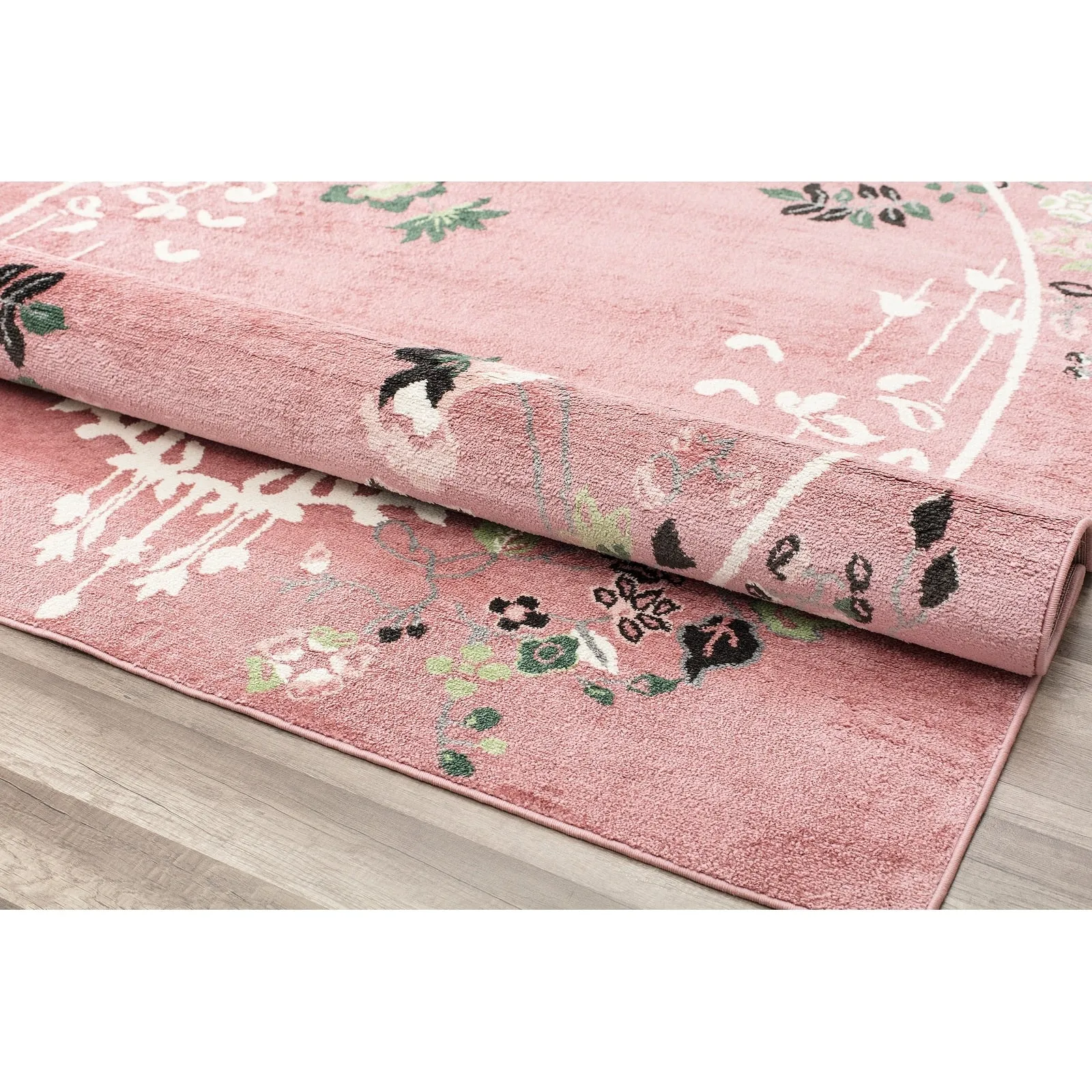 Porch & Den Caiden Magnolia Floral Area Rug