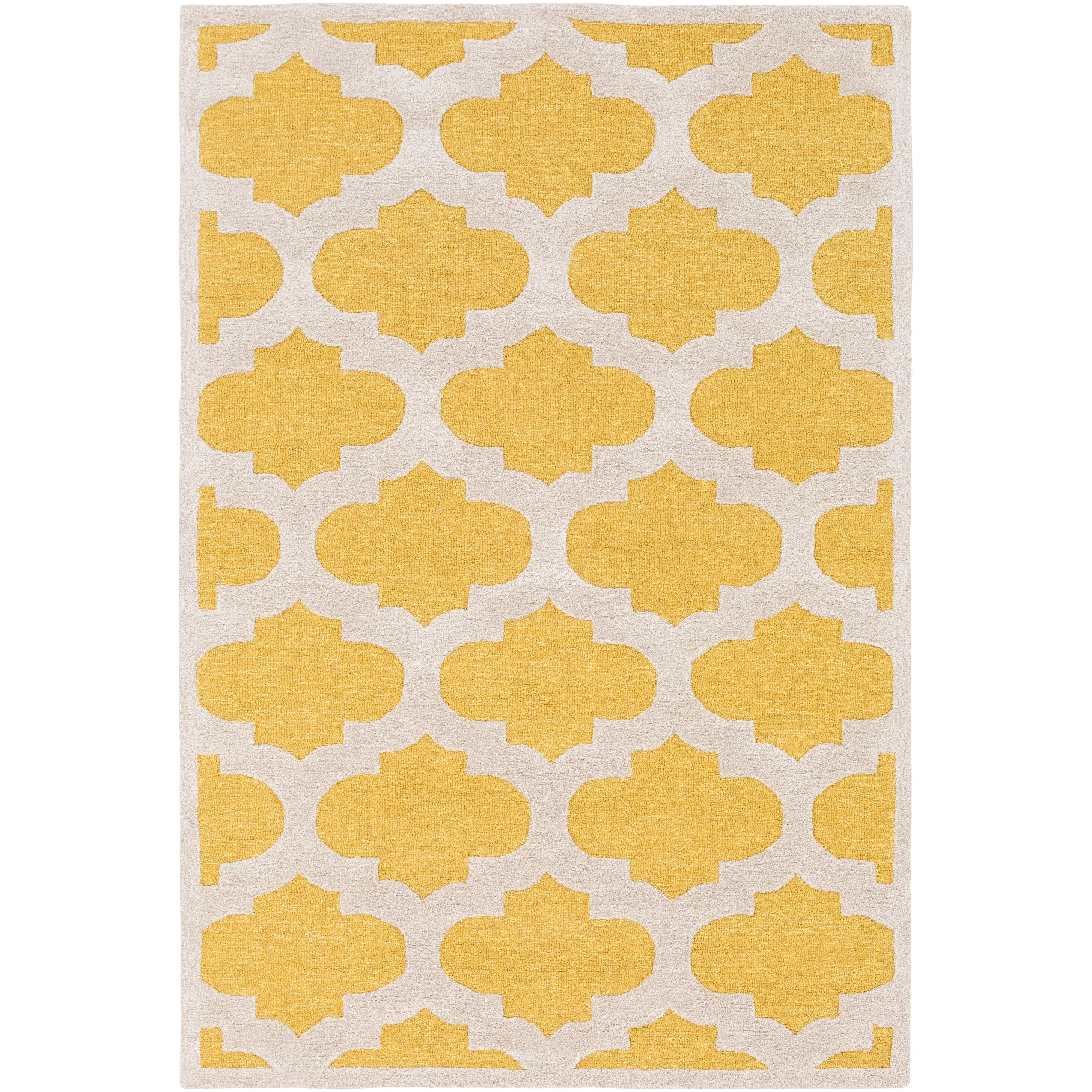 Porch & Den Henderson Hand-tufted Moroccan Trellis Wool Accent Rug - 2' x 3'