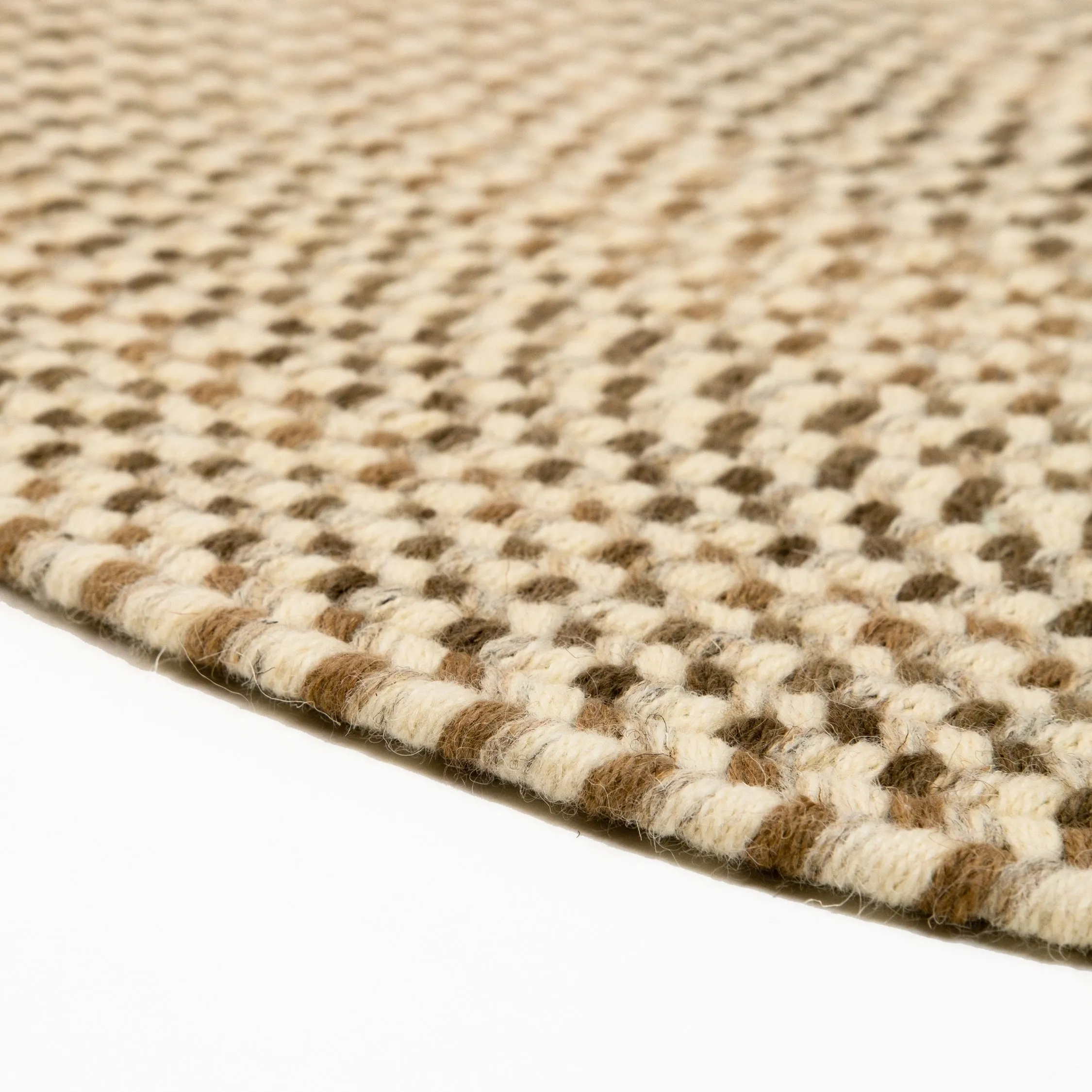 Premier Woven Wool Braided Area Rug