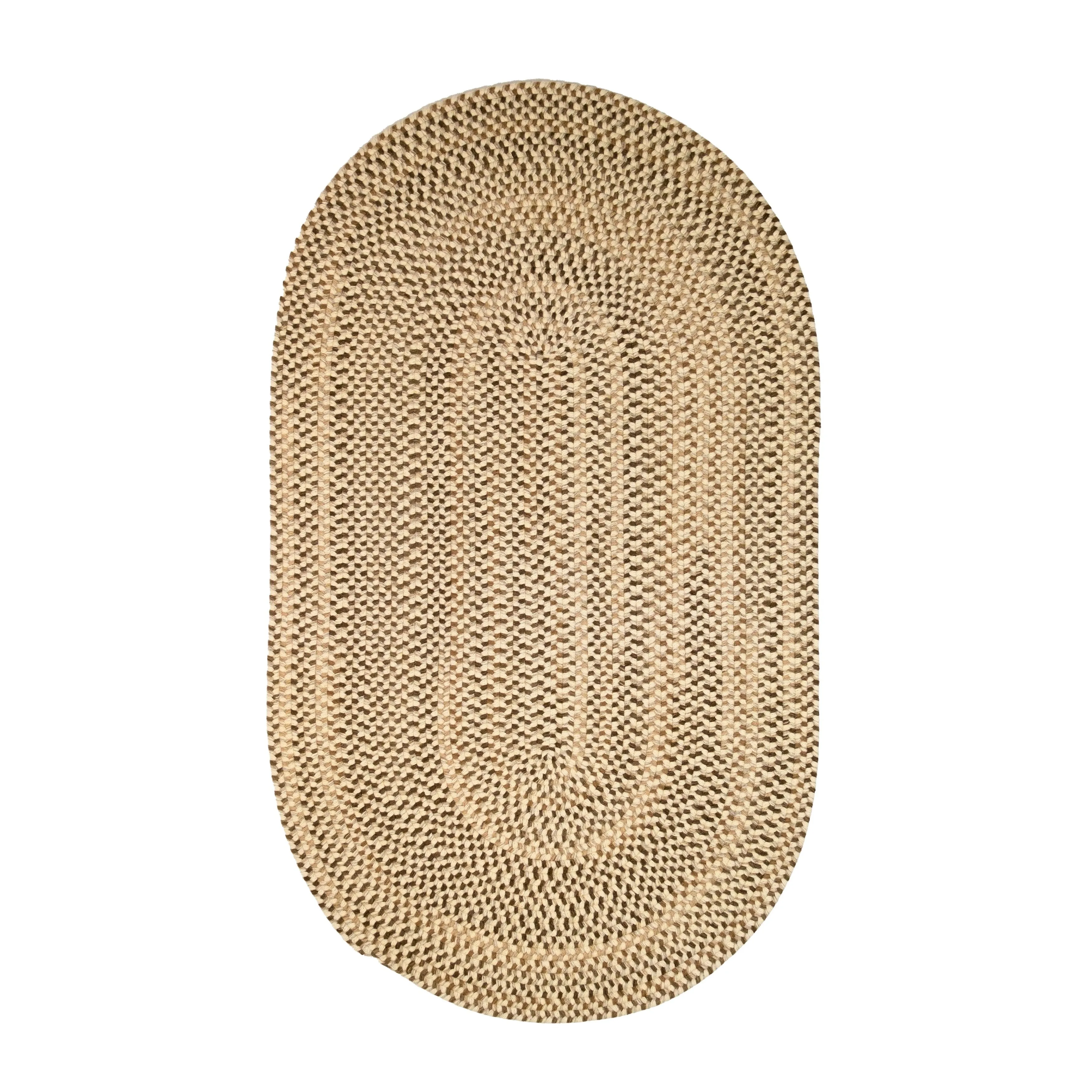 Premier Woven Wool Braided Area Rug
