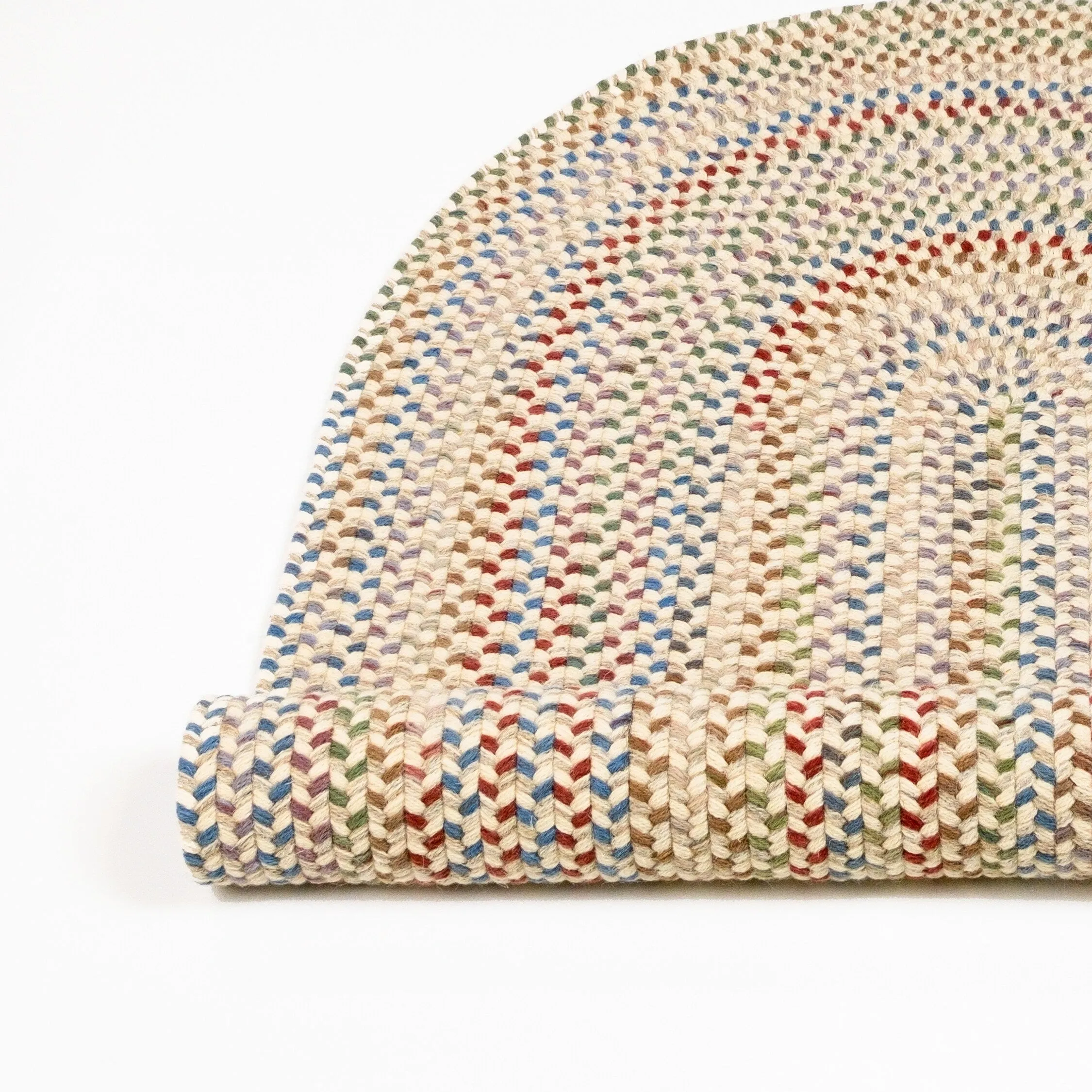 Premier Woven Wool Braided Area Rug