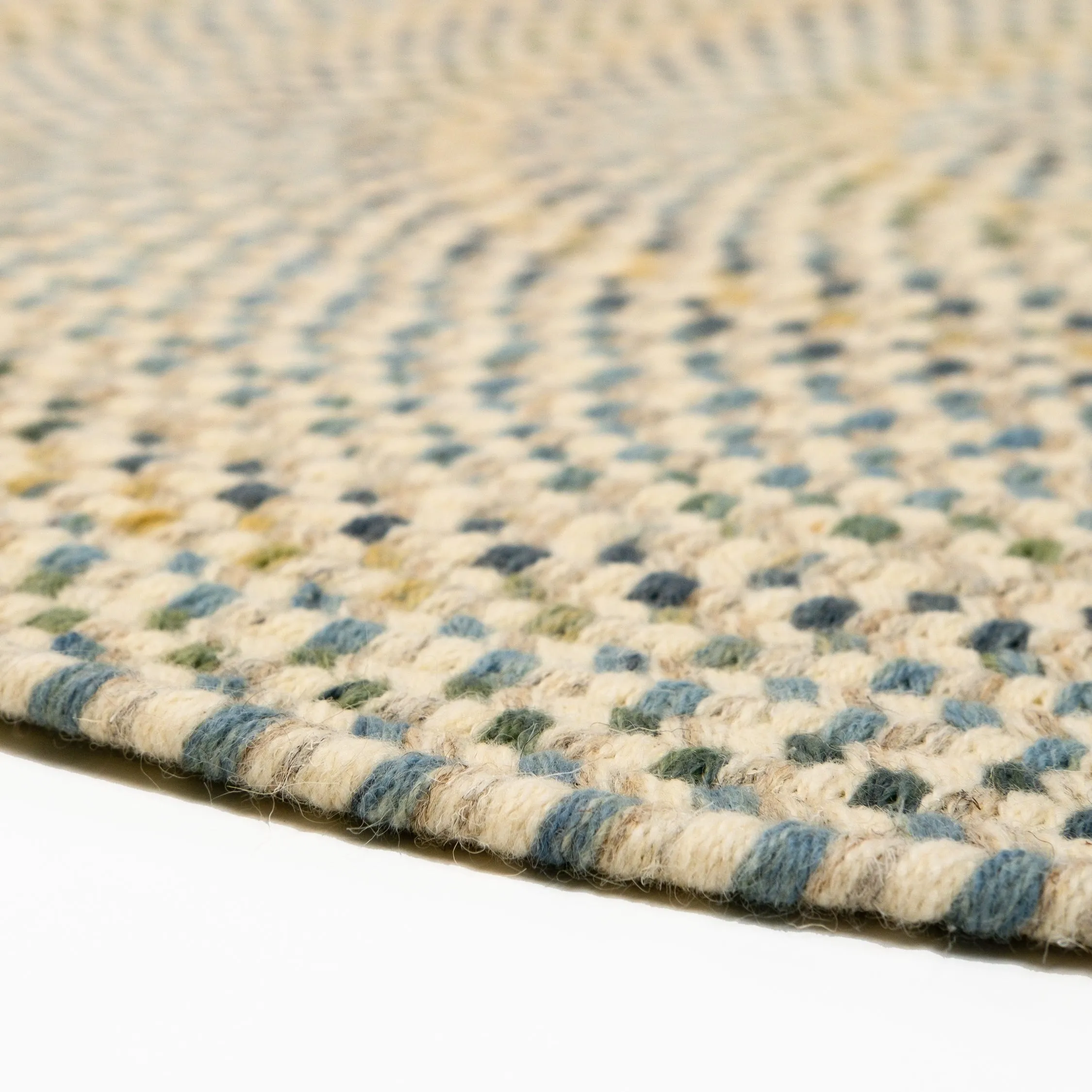 Premier Woven Wool Braided Area Rug