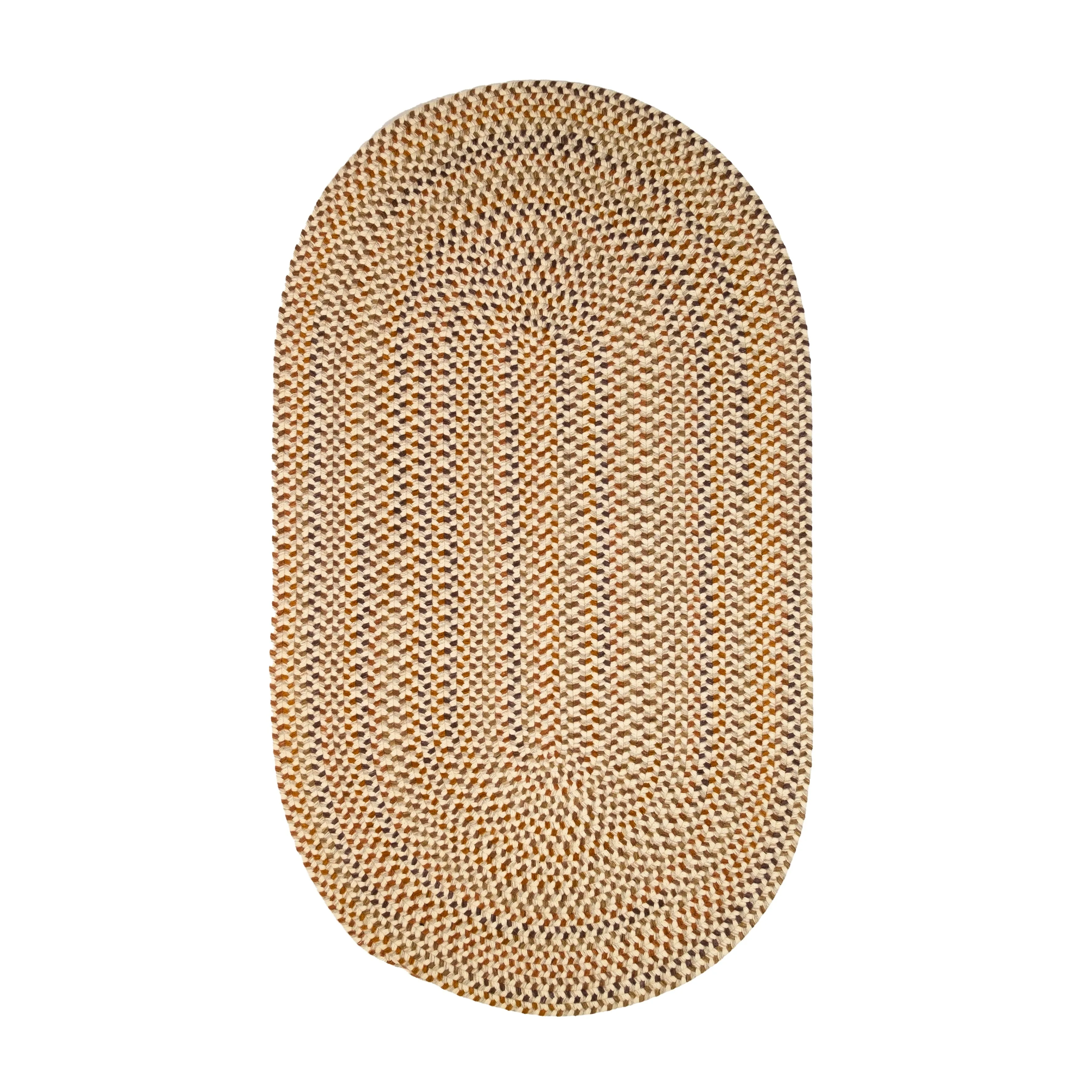 Premier Woven Wool Braided Area Rug