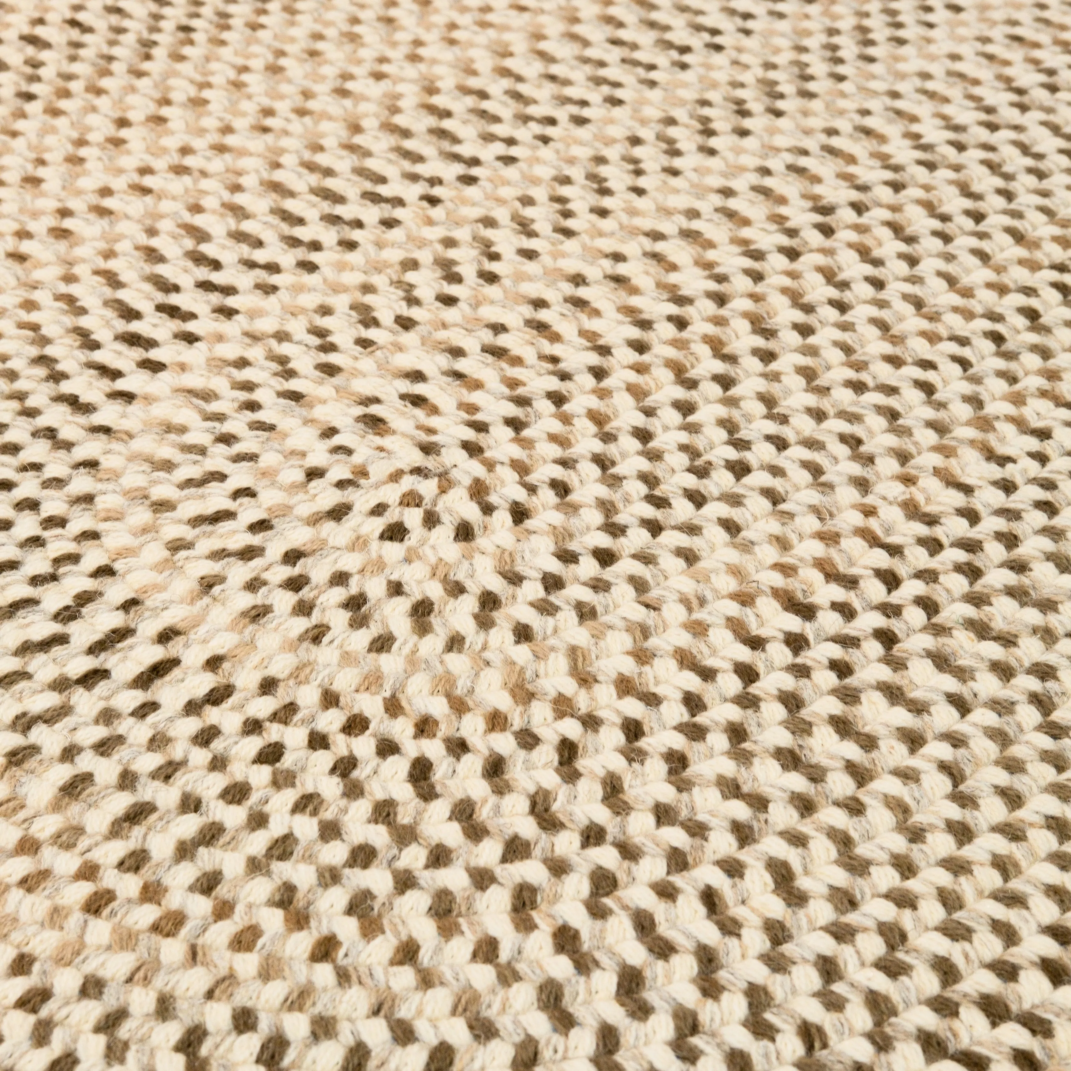 Premier Woven Wool Braided Area Rug