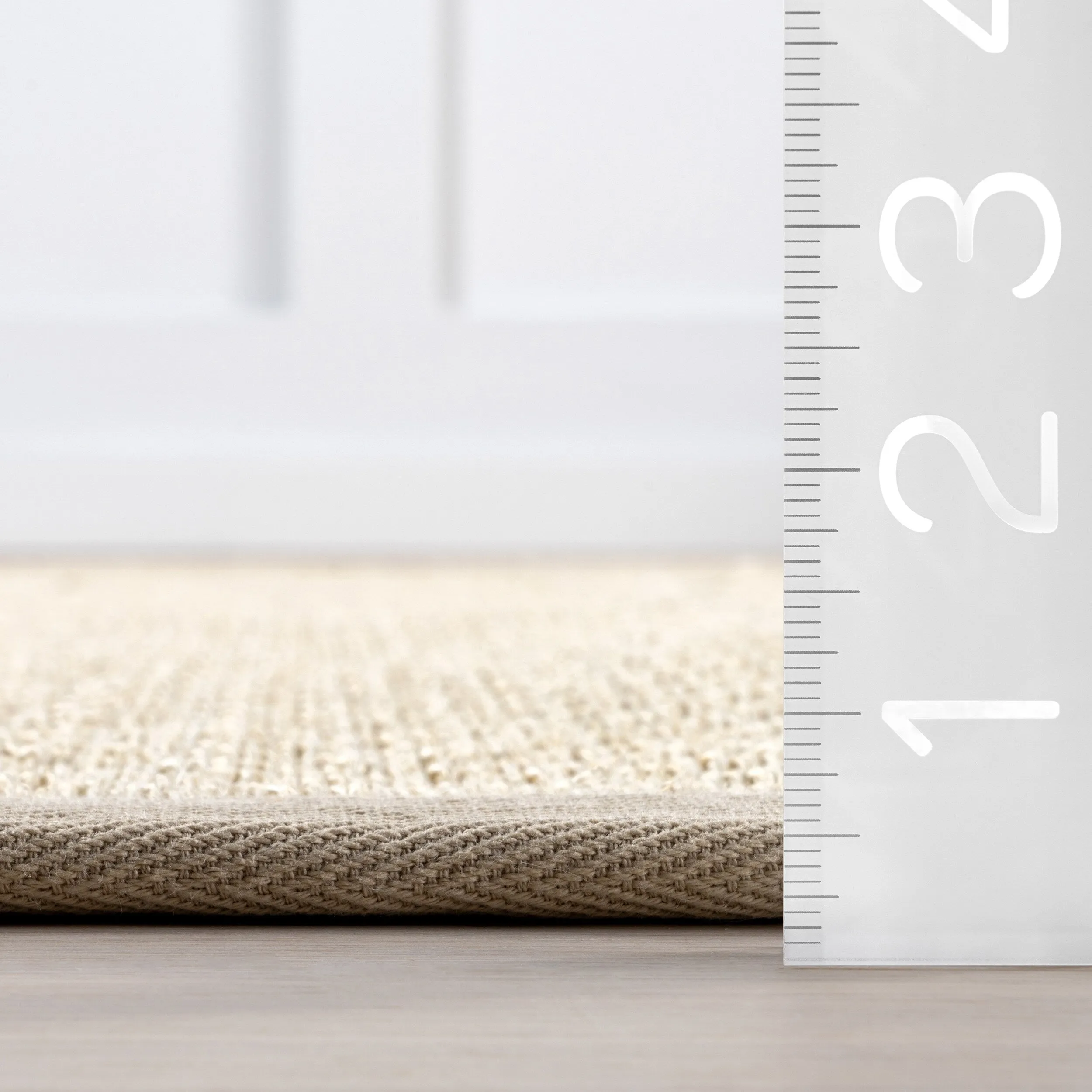 Proper Sisal and Wool Area Rug