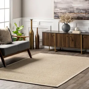 Proper Sisal and Wool Area Rug