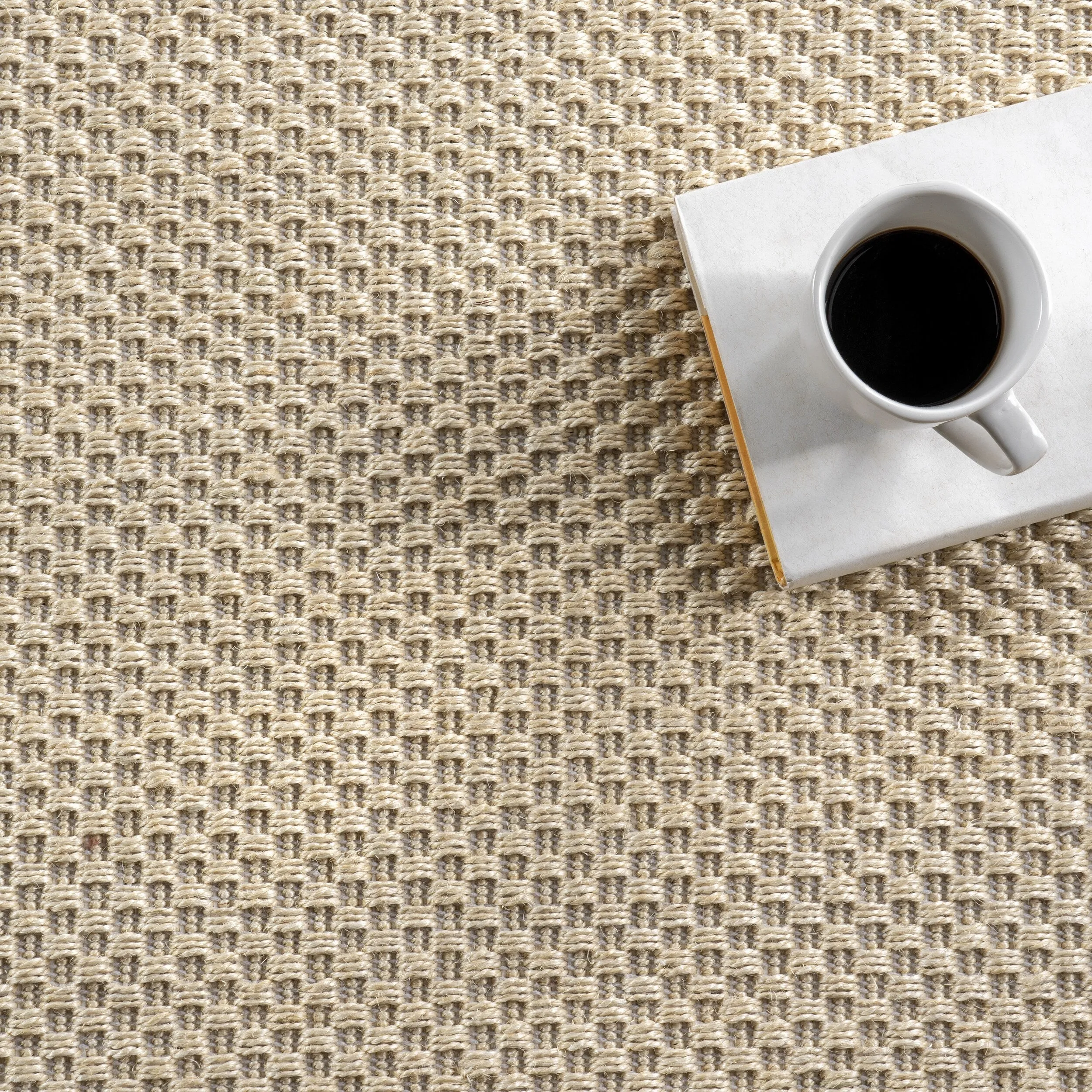 Proper Sisal and Wool Area Rug