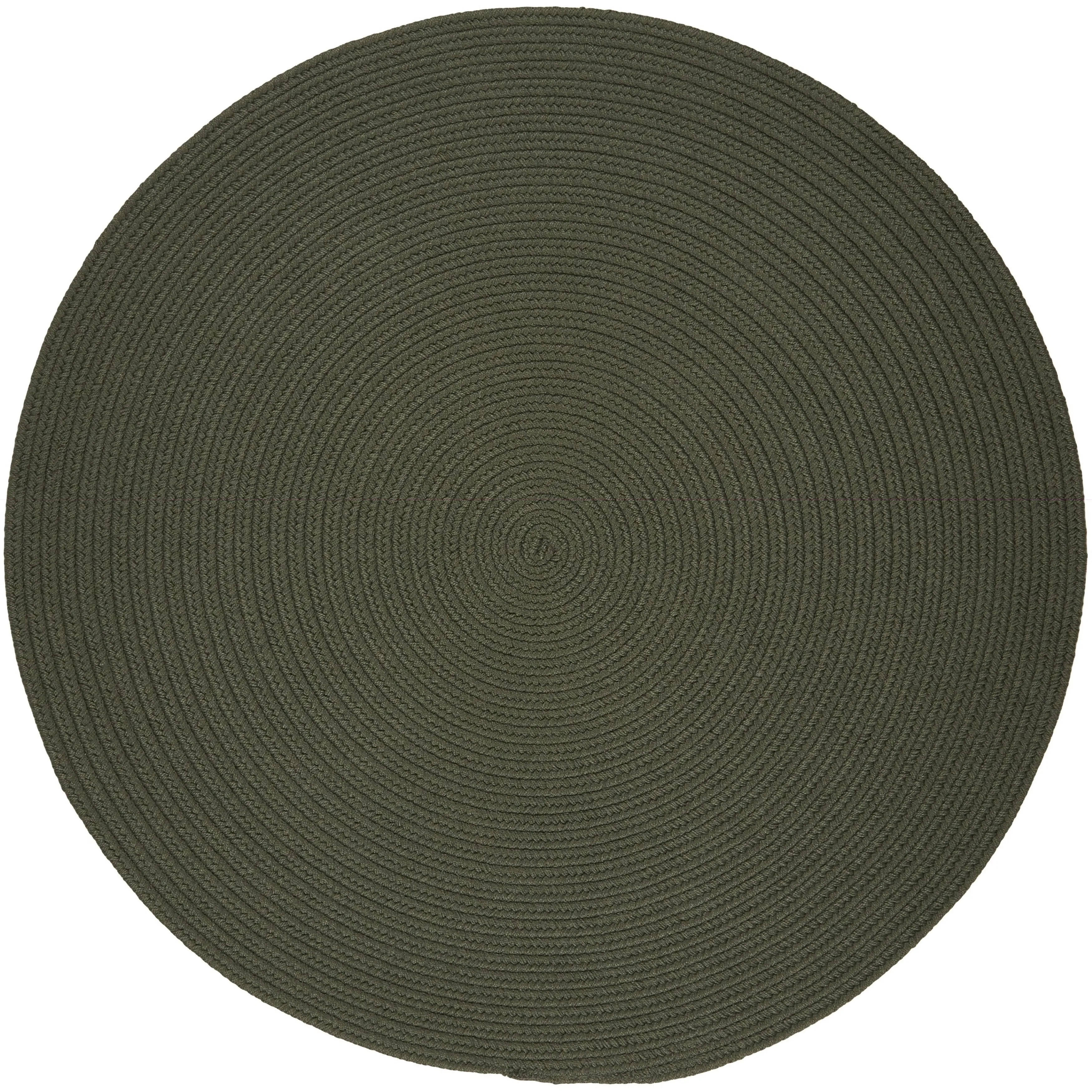 Rhody Rug Madeira Indoor/ Outdoor Braided Rounded Area Rug