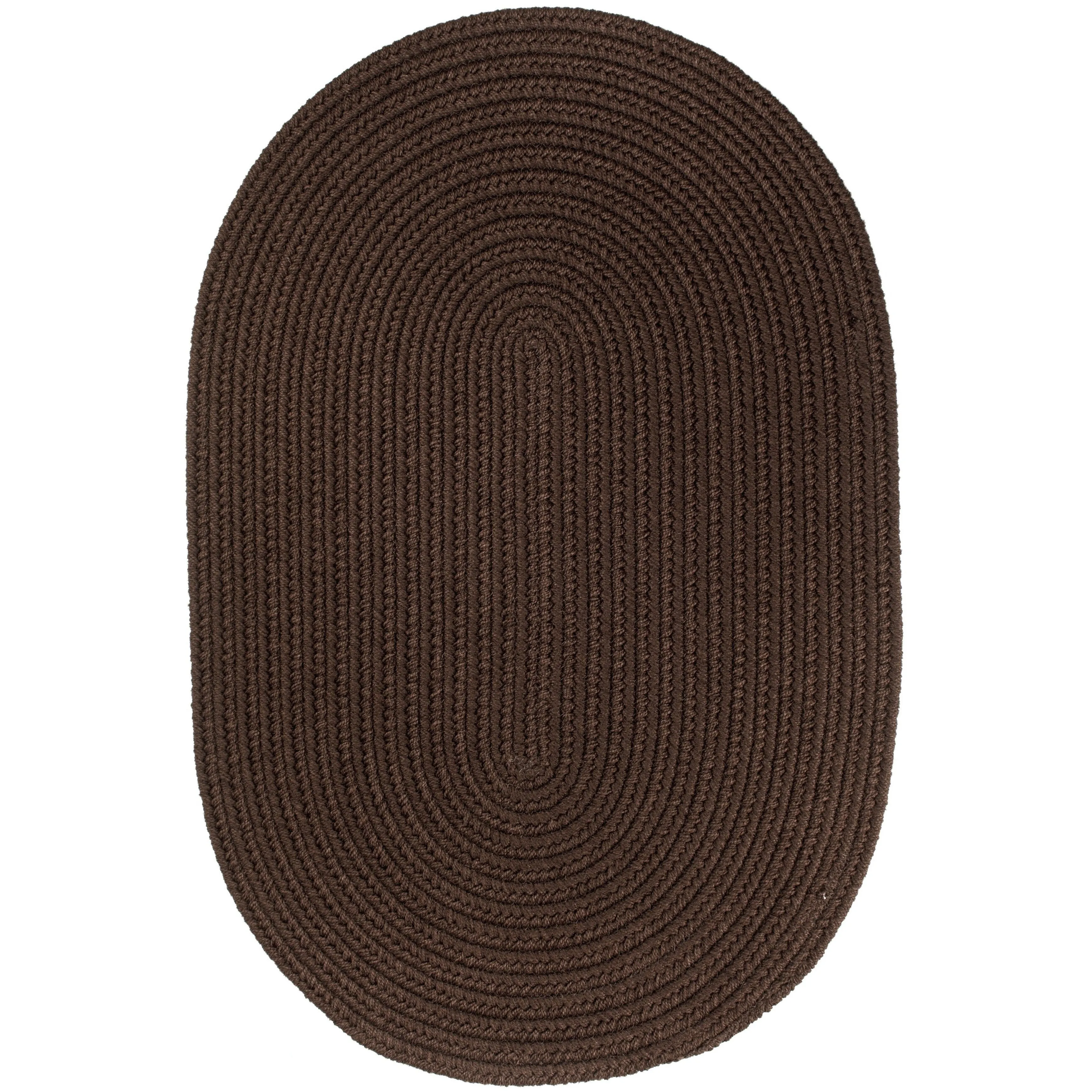 Rhody Rug Madeira Indoor/ Outdoor Braided Rounded Area Rug