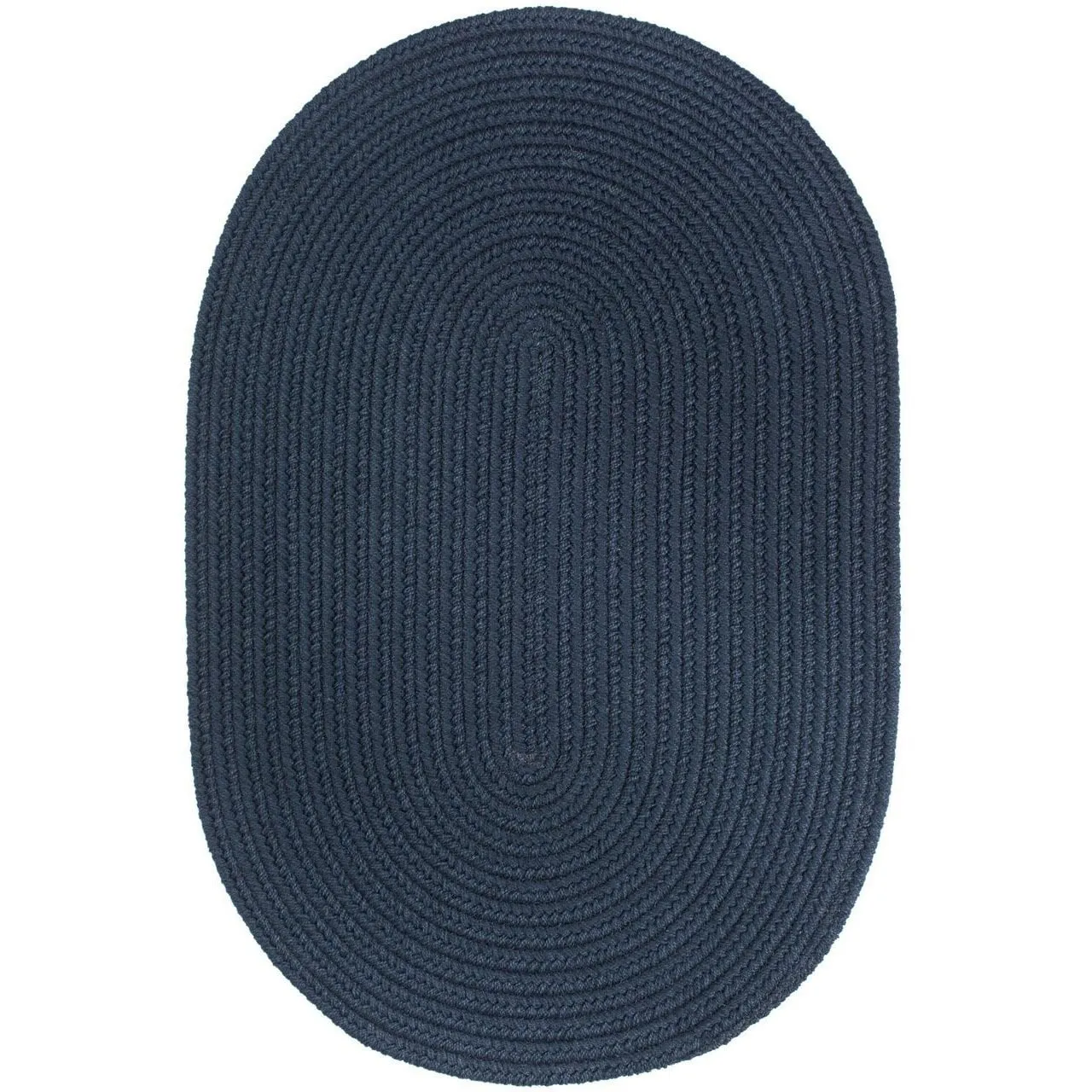 Rhody Rug Madeira Indoor/ Outdoor Braided Rounded Area Rug
