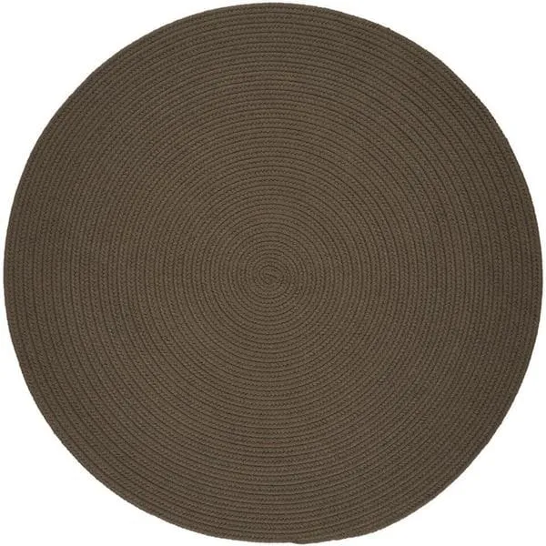 Rhody Rug Madeira Indoor/ Outdoor Braided Rounded Area Rug