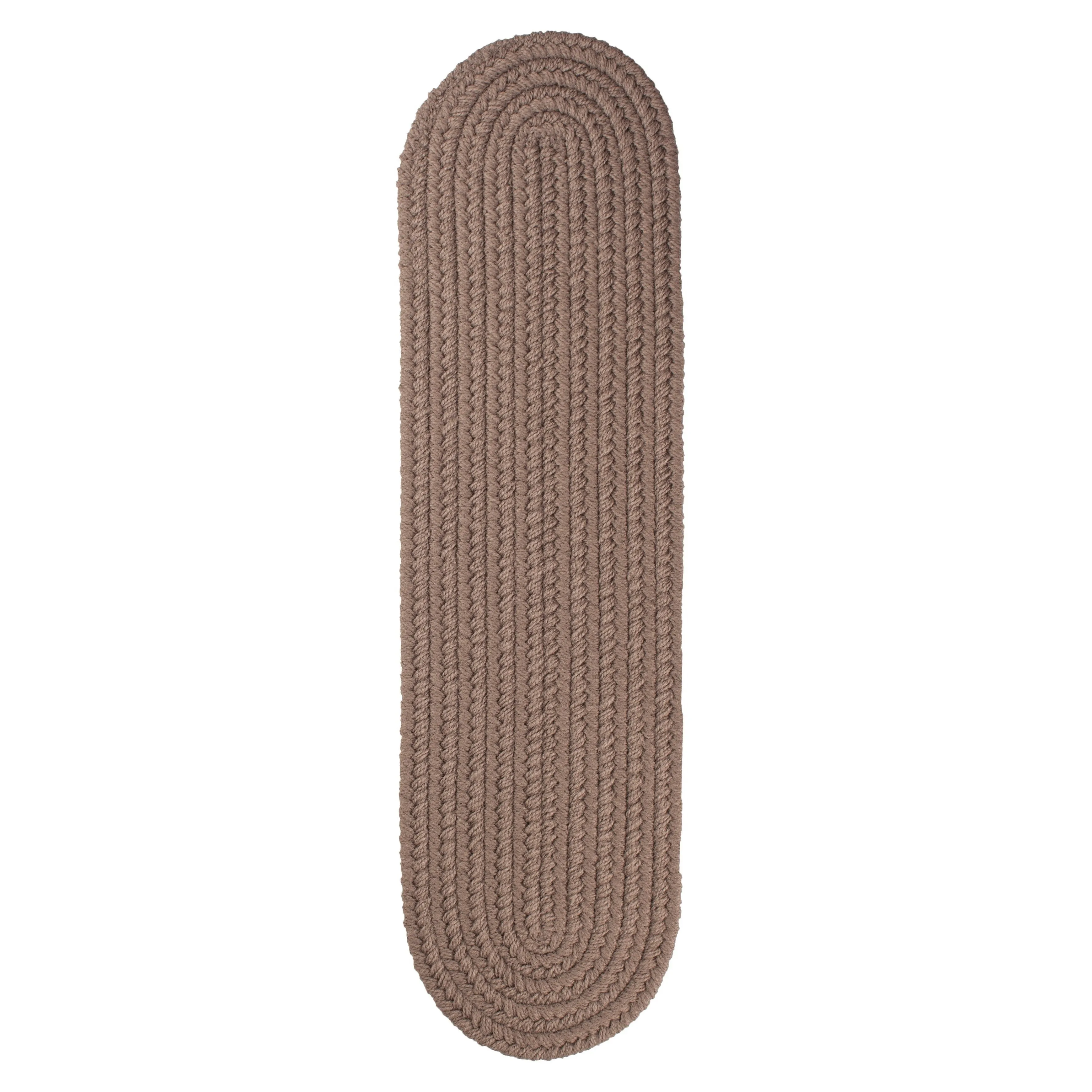 Rhody Rug Madeira Indoor/ Outdoor Braided Rounded Area Rug